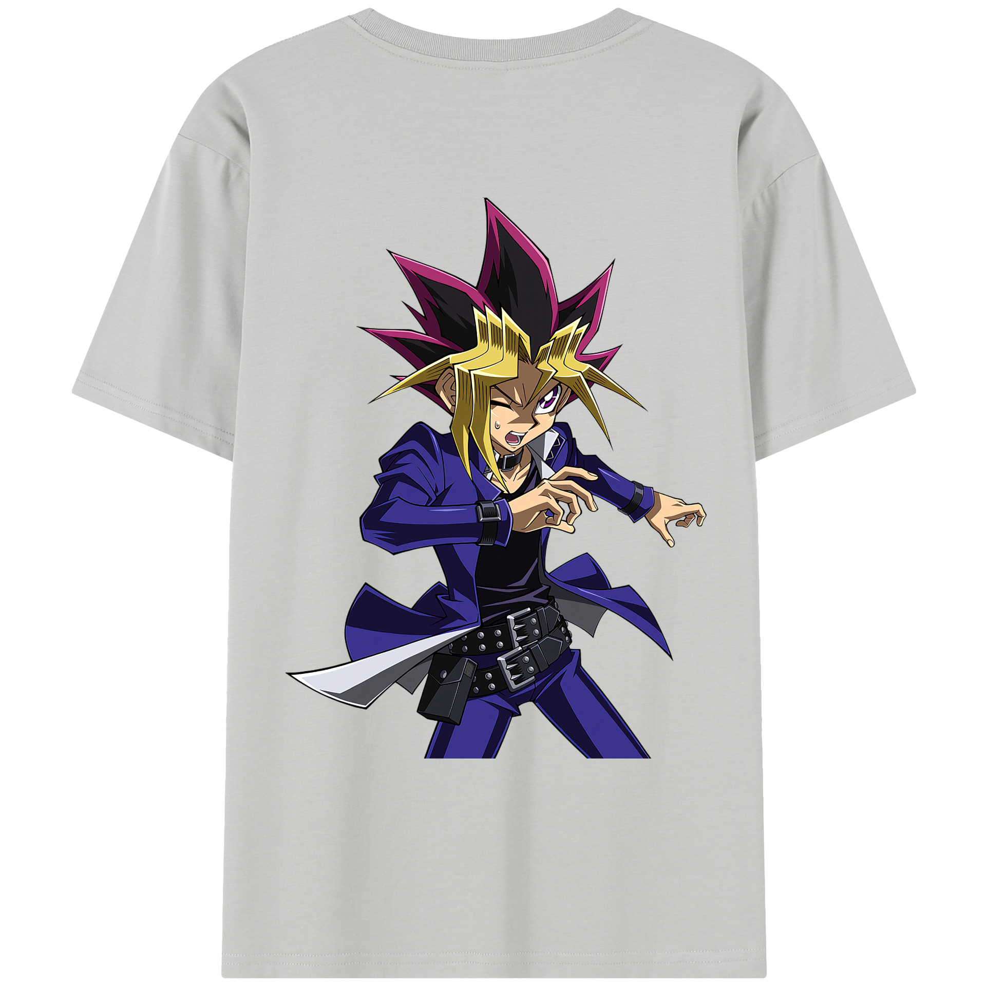 （画像用） 遊☆戯☆王 Yu-Gi-Oh! レディース半袖Tシャツ(バックプリント)