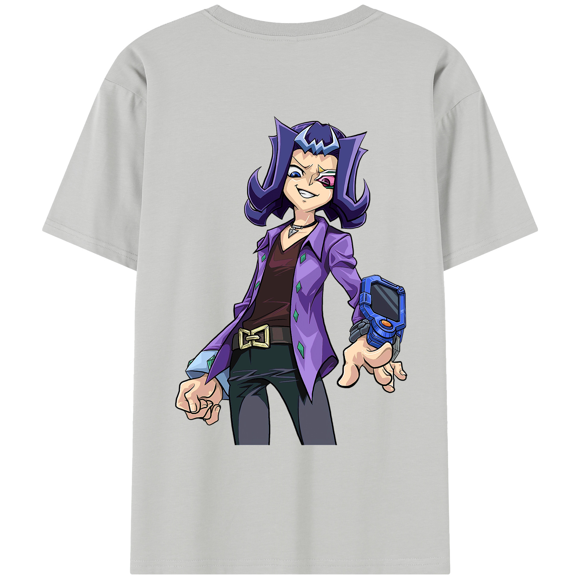 （画像用） 遊☆戯☆王 Yu-Gi-Oh! レディース半袖Tシャツ(バックプリント)