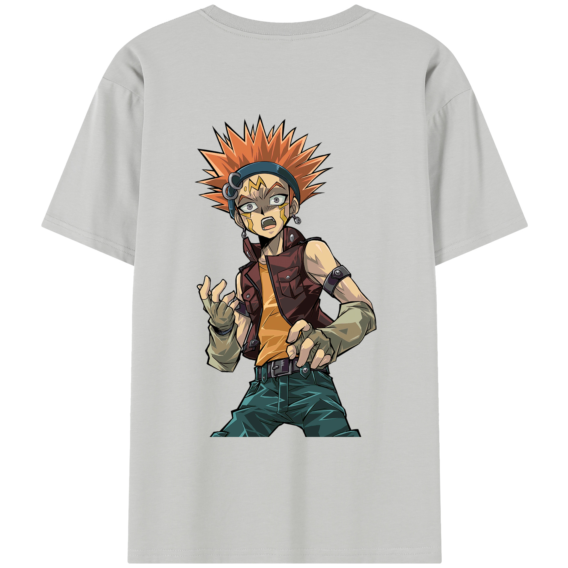 （画像用） 遊☆戯☆王 Yu-Gi-Oh! レディース半袖Tシャツ(バックプリント)
