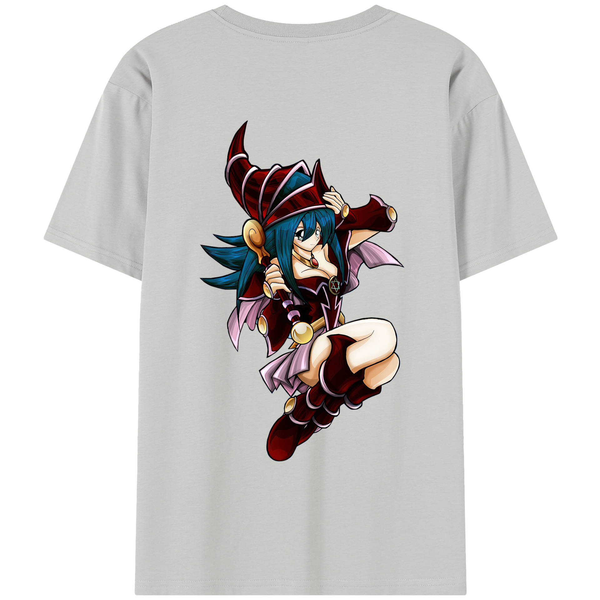 （画像用） 遊☆戯☆王 Yu-Gi-Oh! レディース半袖Tシャツ(バックプリント)