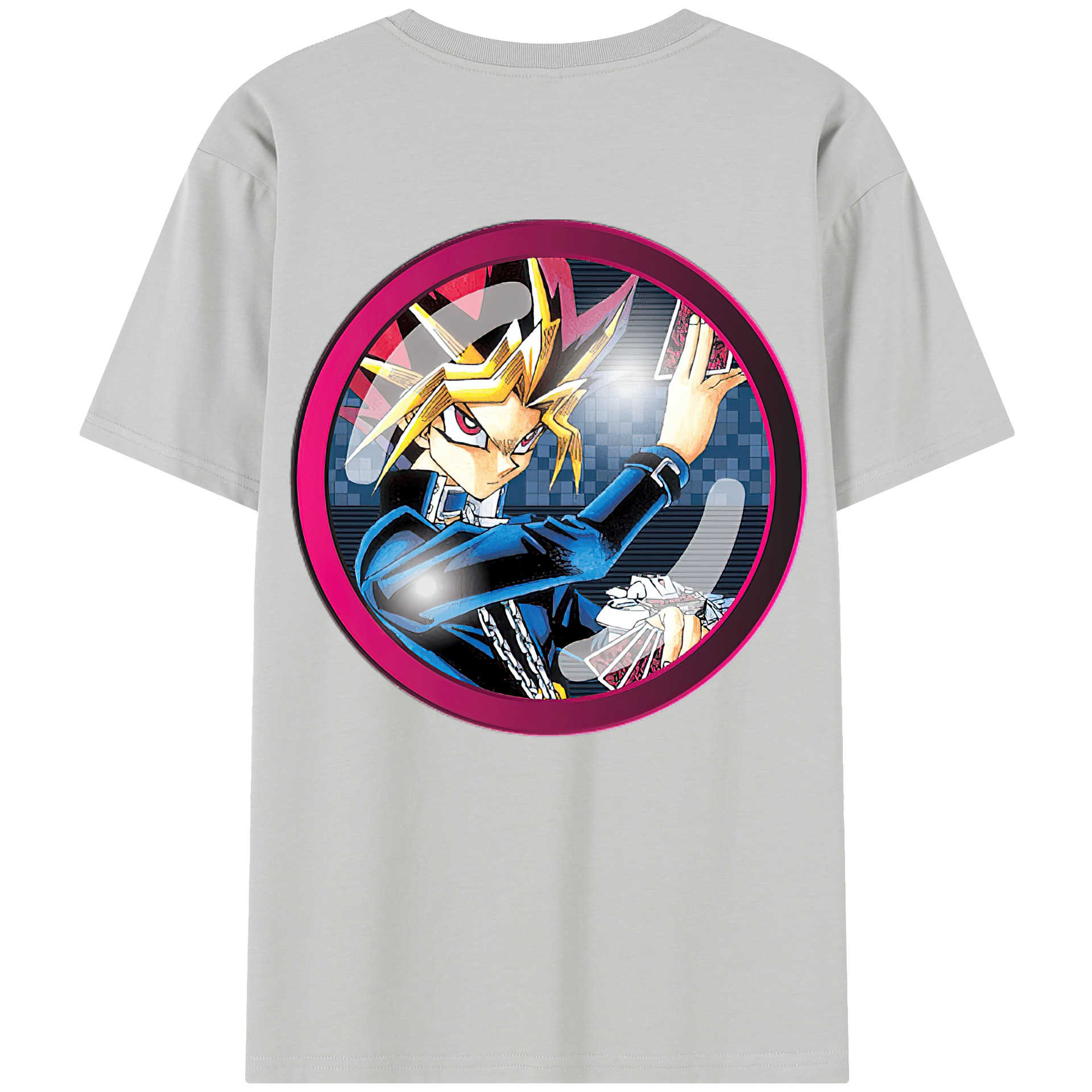 （画像用） 遊☆戯☆王 Yu-Gi-Oh! レディース半袖Tシャツ(バックプリント)