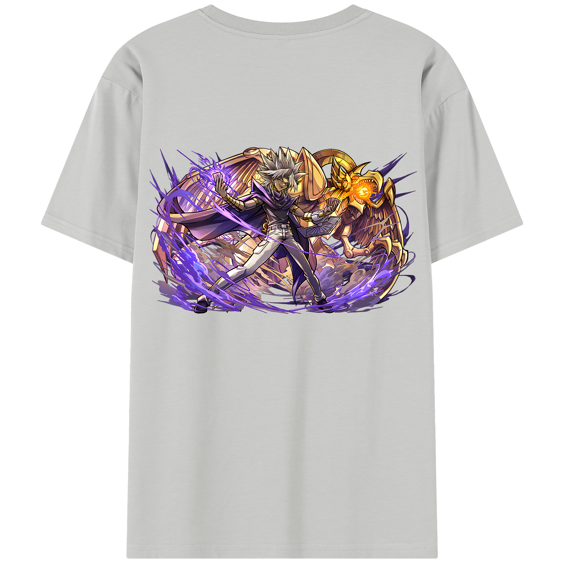 遊☆戯☆王 Yu-Gi-Oh! レディース半袖Tシャツ(バックプリント)