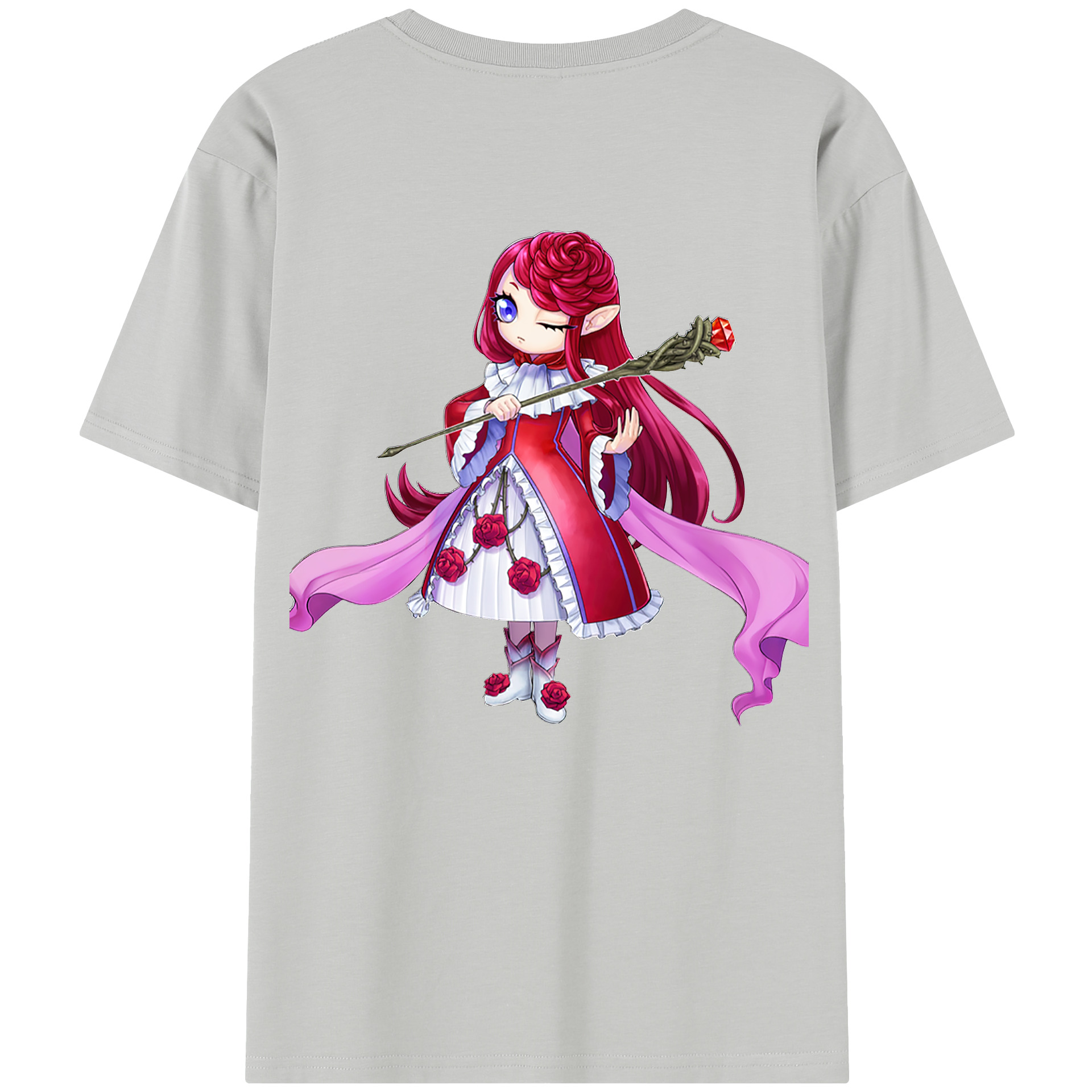 遊☆戯☆王 Yu-Gi-Oh! レディース半袖Tシャツ(バックプリント)