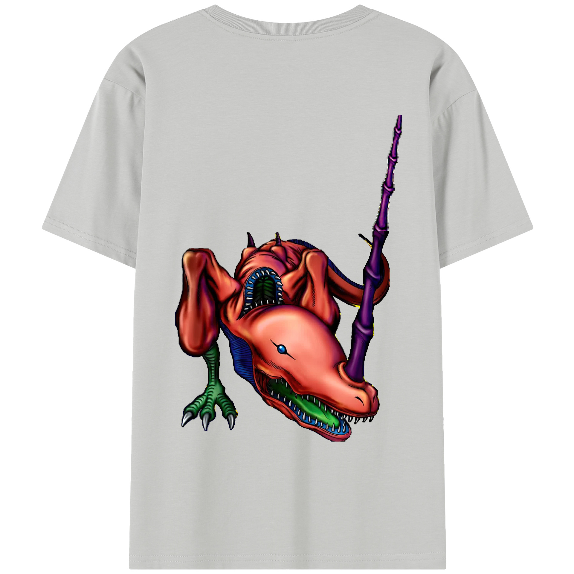 遊☆戯☆王 Yu-Gi-Oh! レディース半袖Tシャツ(バックプリント)