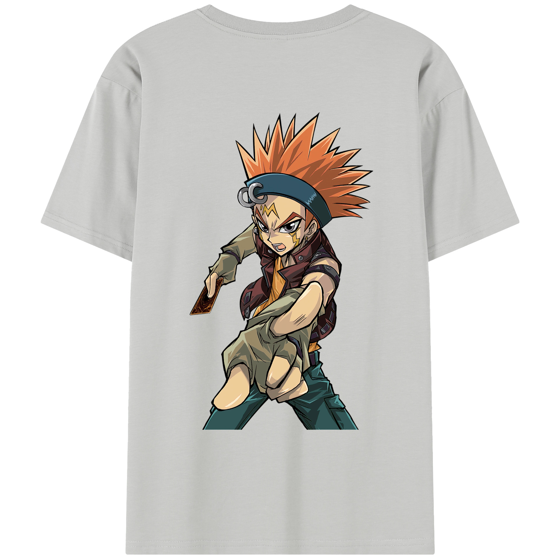 遊☆戯☆王 Yu-Gi-Oh! レディース半袖Tシャツ(バックプリント)