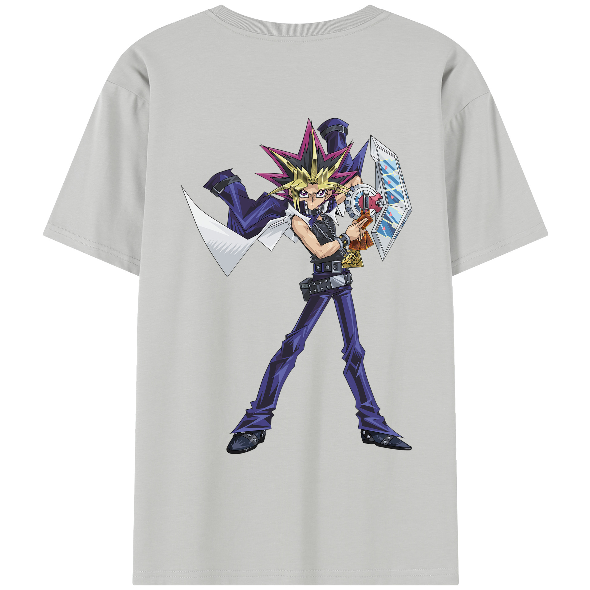 遊☆戯☆王 Yu-Gi-Oh! レディース半袖Tシャツ(バックプリント)