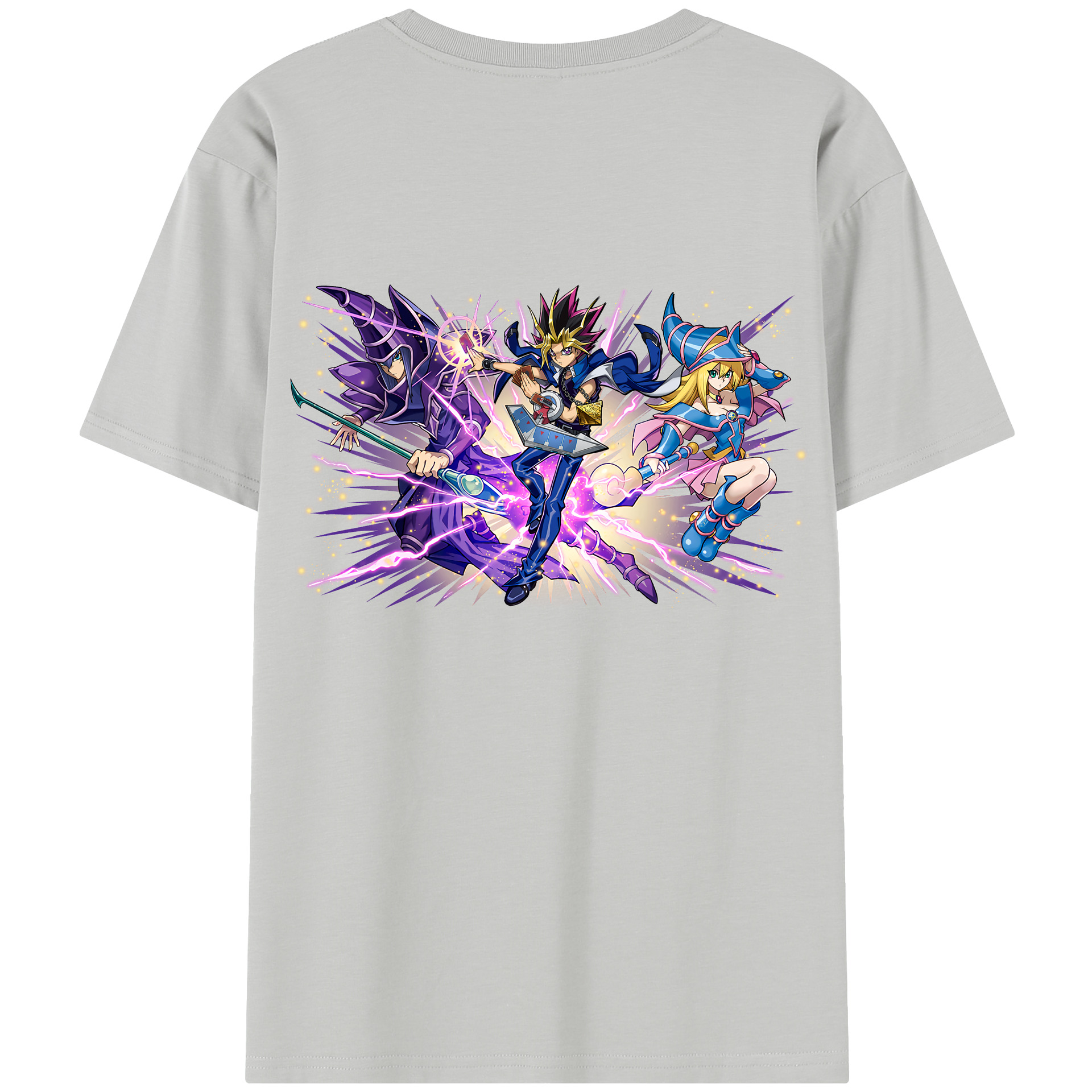 遊☆戯☆王 Yu-Gi-Oh! レディース半袖Tシャツ(バックプリント)
