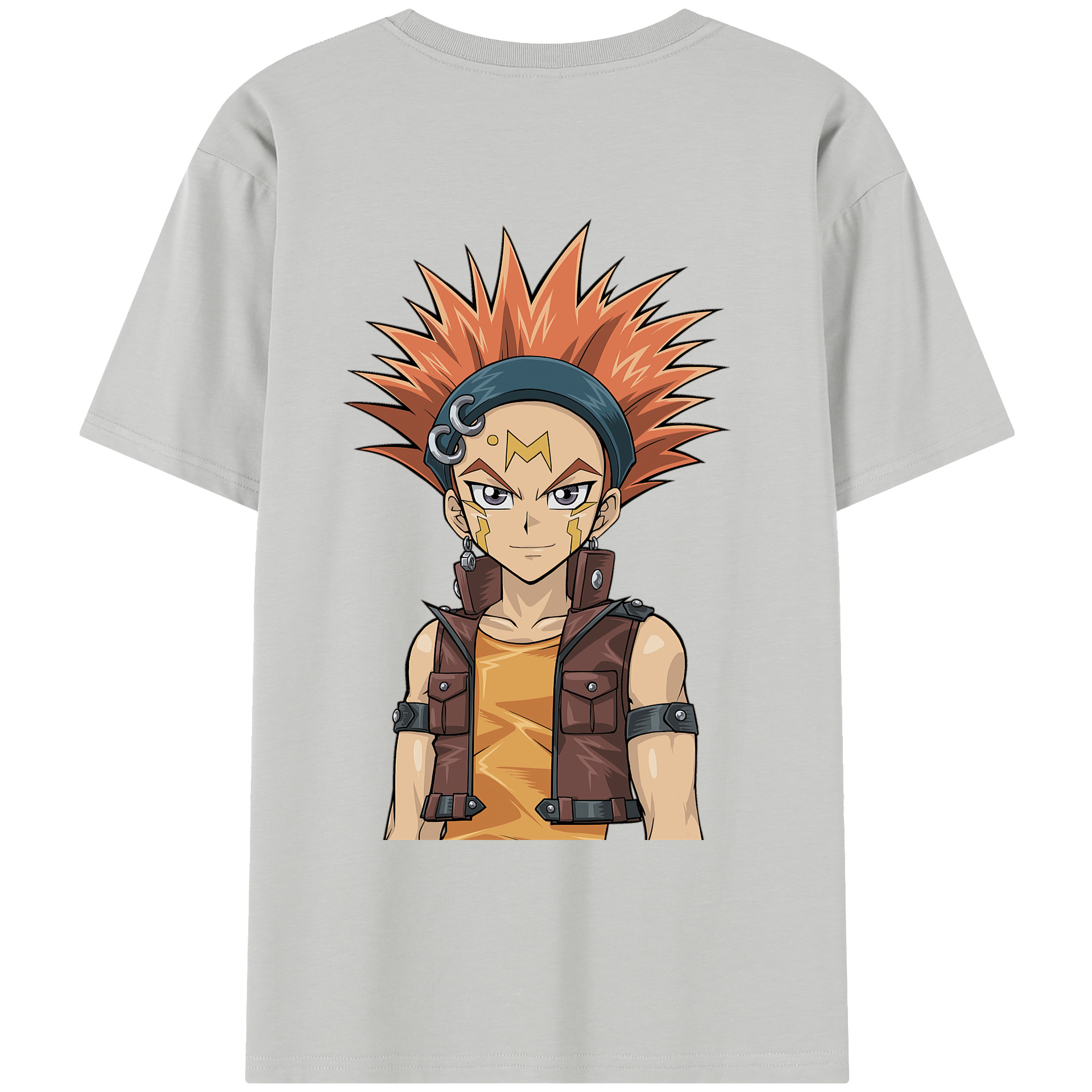 遊☆戯☆王 Yu-Gi-Oh! レディース半袖Tシャツ(バックプリント)