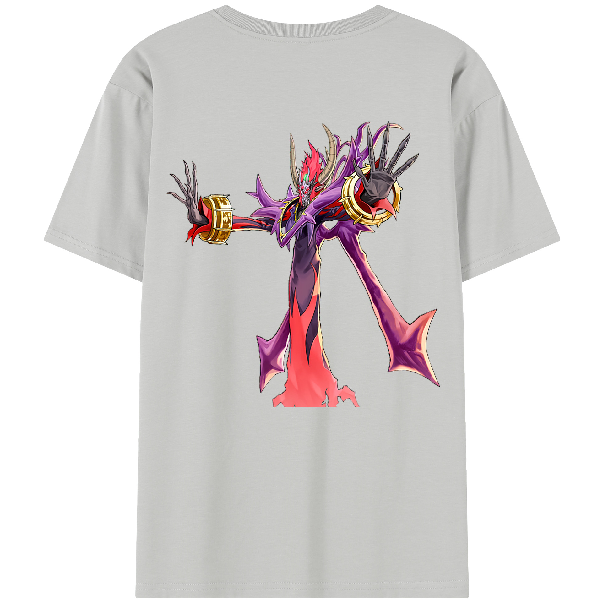 （画像用） 遊☆戯☆王 Yu-Gi-Oh! レディース半袖Tシャツ(バックプリント)