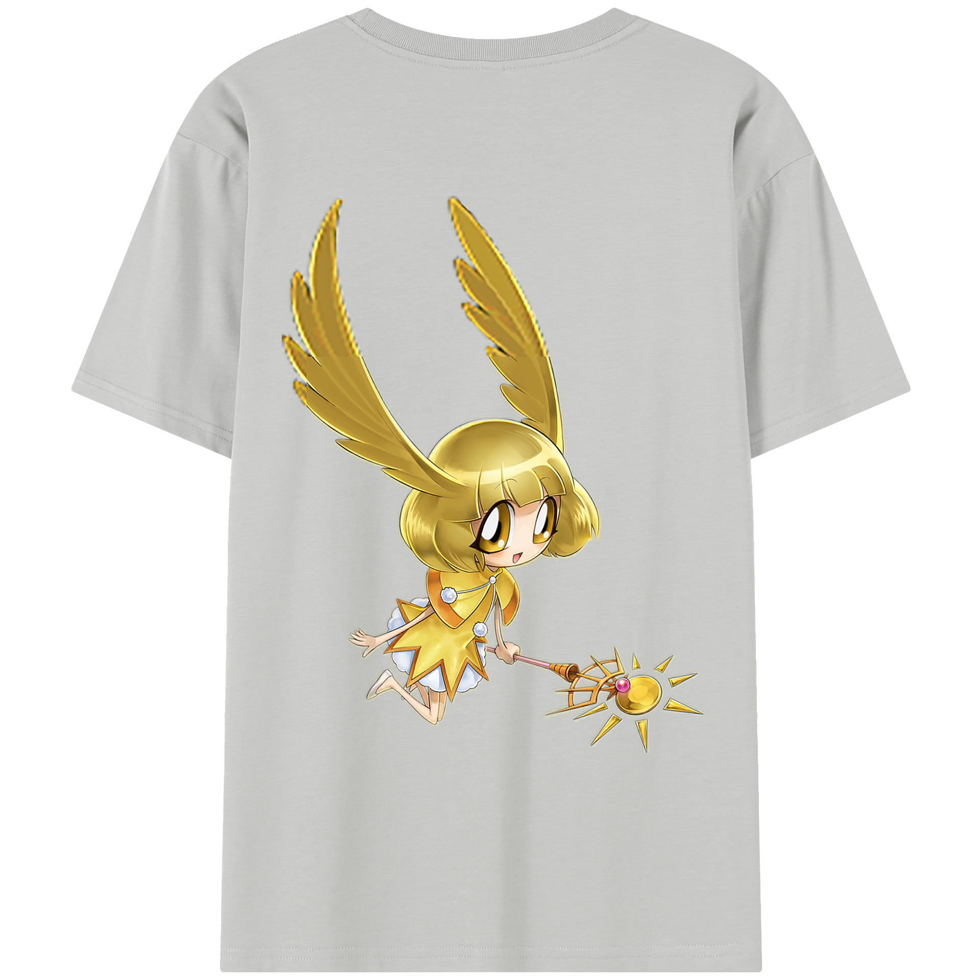 （画像用） 遊☆戯☆王 Yu-Gi-Oh! レディース半袖Tシャツ(バックプリント)