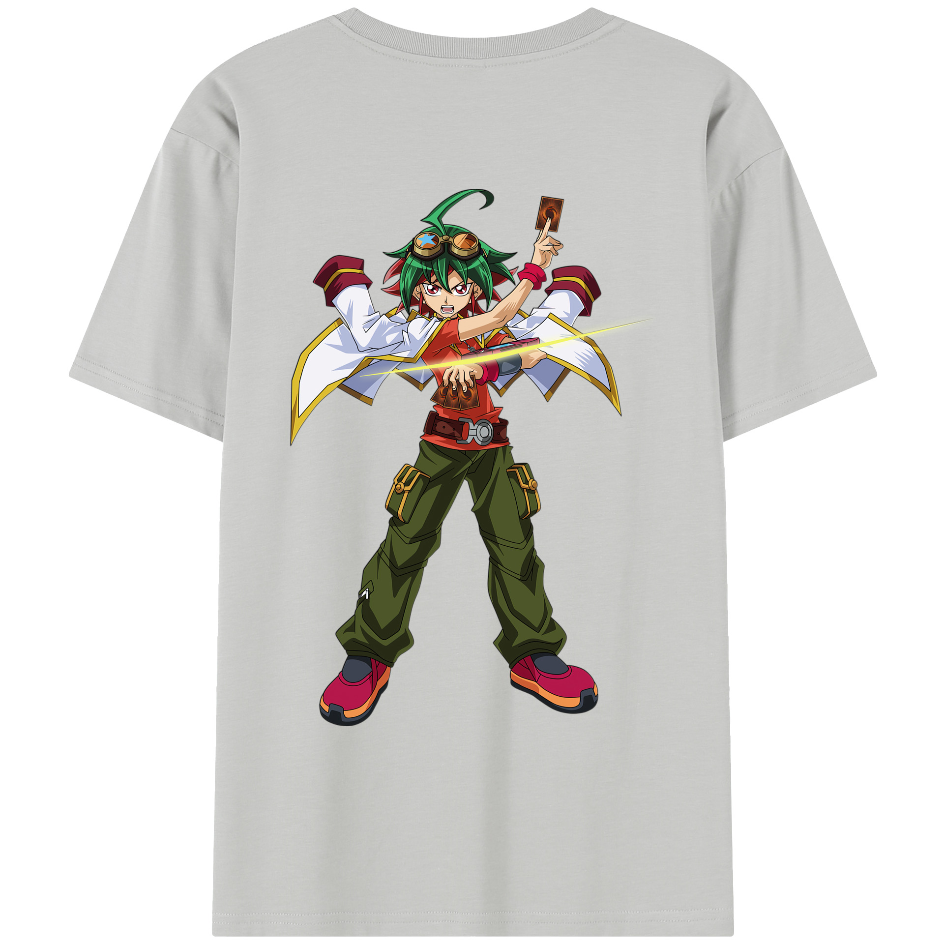 （画像用） 遊☆戯☆王 Yu-Gi-Oh! レディース半袖Tシャツ(バックプリント)