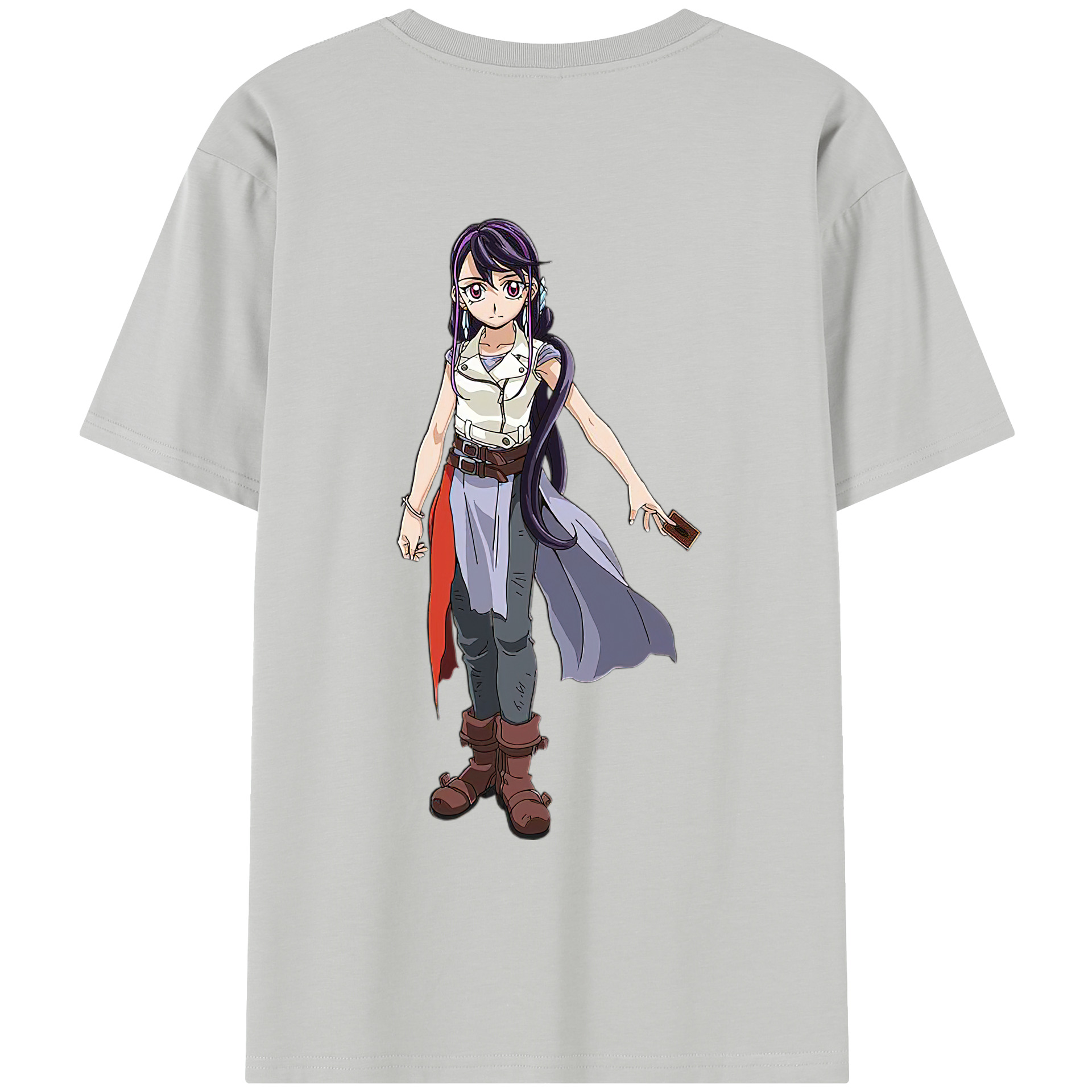 （画像用） 遊☆戯☆王 Yu-Gi-Oh! レディース半袖Tシャツ(バックプリント)