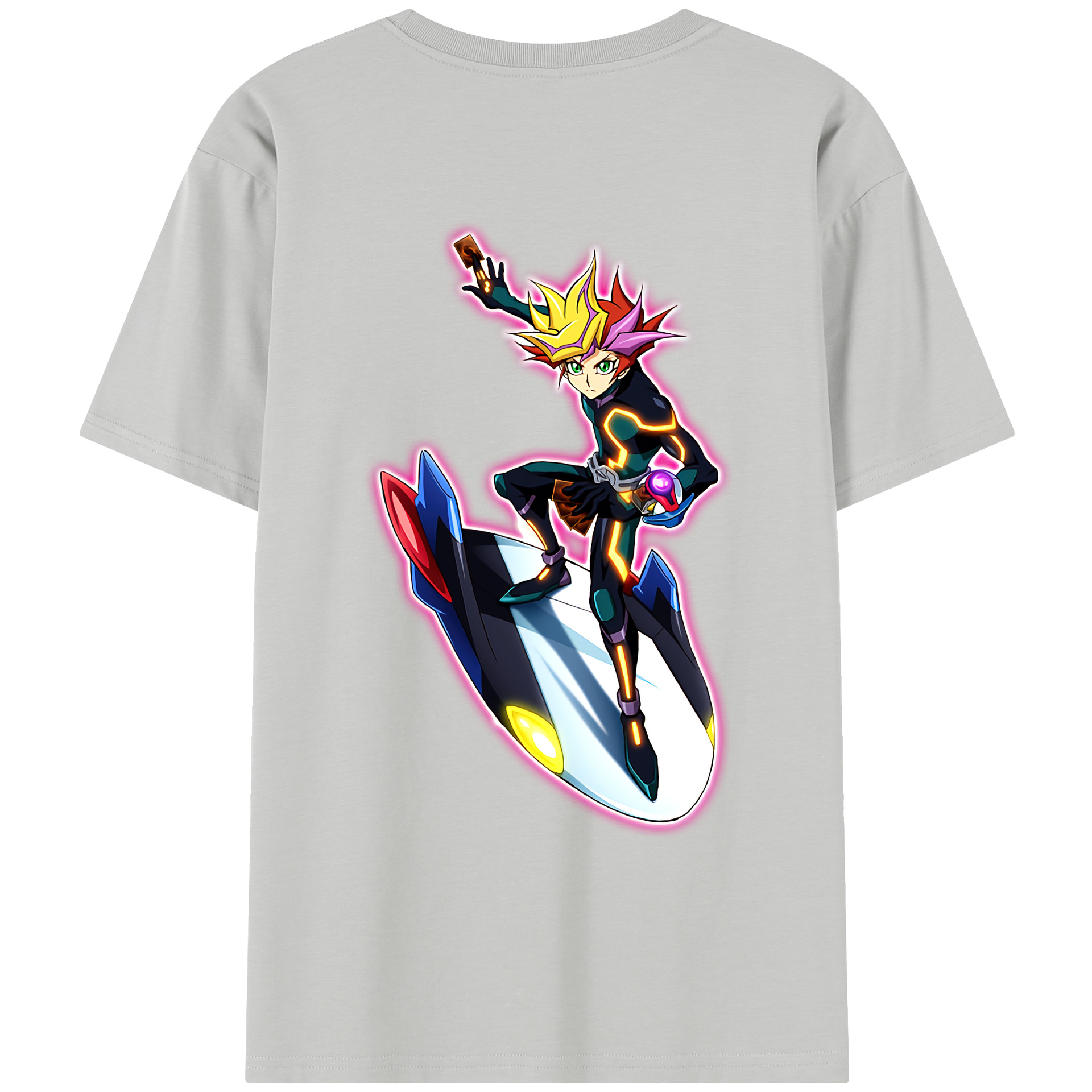 （画像用） 遊☆戯☆王 Yu-Gi-Oh! レディース半袖Tシャツ(バックプリント)