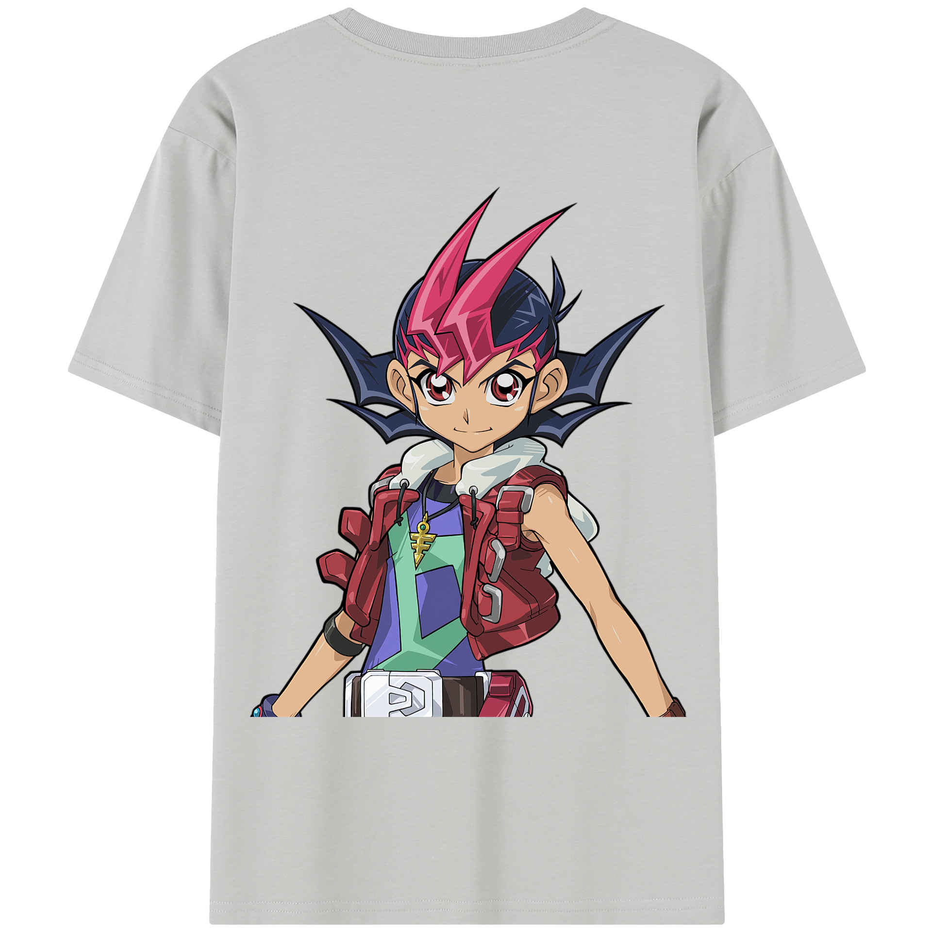 （画像用） 遊☆戯☆王 Yu-Gi-Oh! レディース半袖Tシャツ(バックプリント)