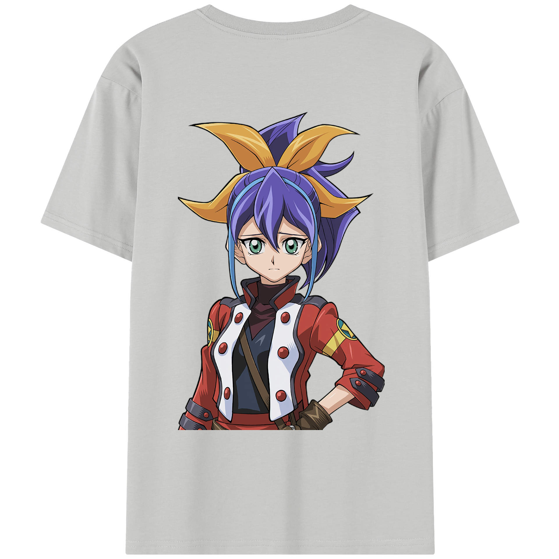 （画像用） 遊☆戯☆王 Yu-Gi-Oh! レディース半袖Tシャツ(バックプリント)