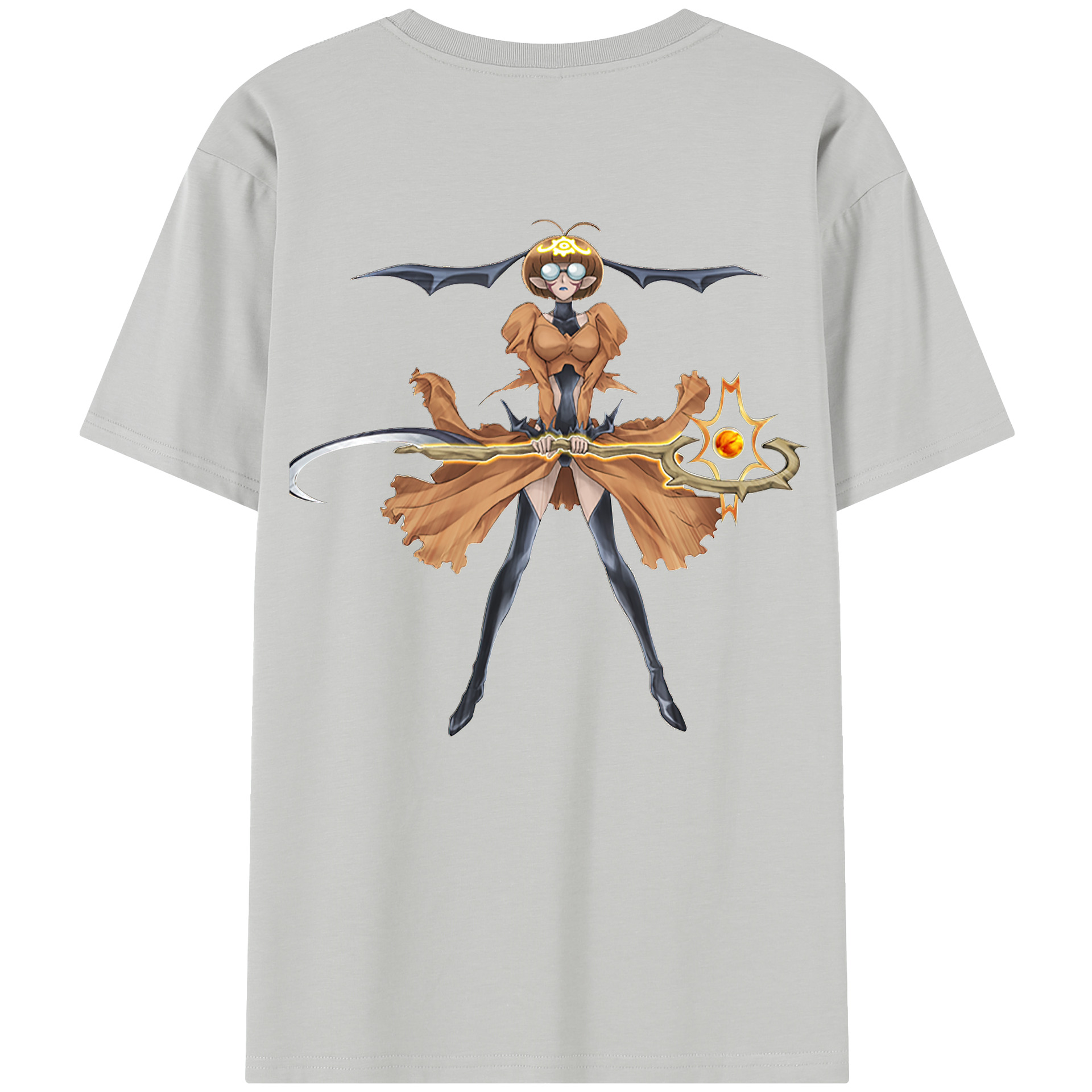 （画像用） 遊☆戯☆王 Yu-Gi-Oh! レディース半袖Tシャツ(バックプリント)