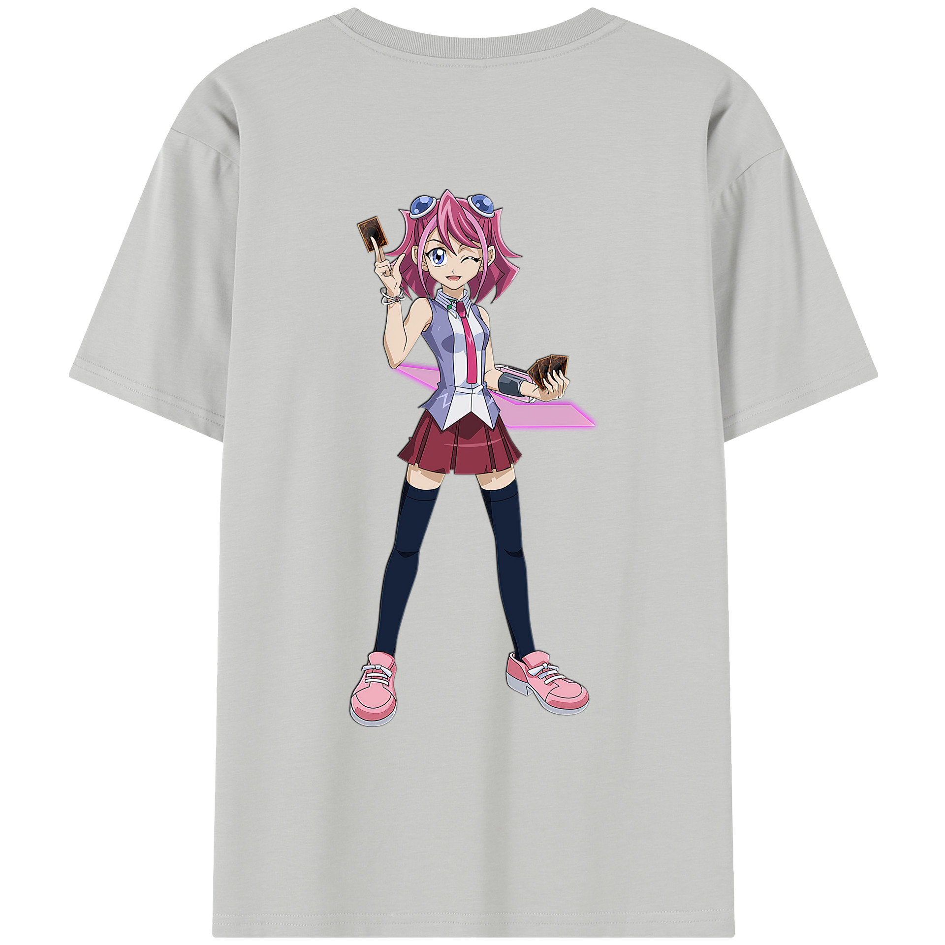 （画像用） 遊☆戯☆王 Yu-Gi-Oh! レディース半袖Tシャツ(バックプリント)
