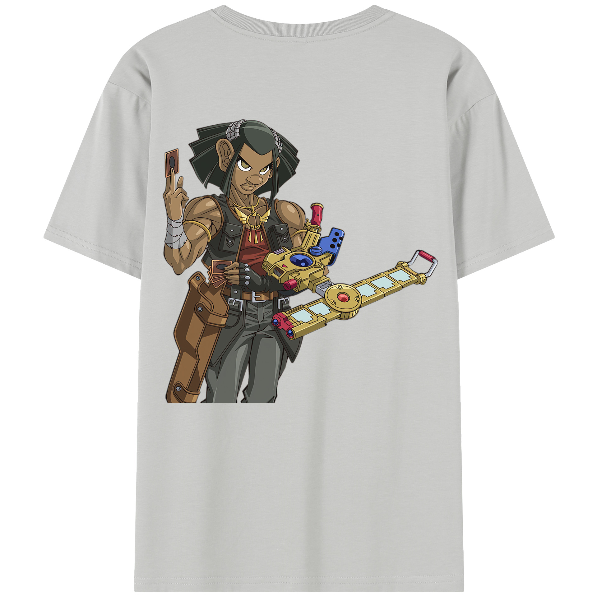 （画像用） 遊☆戯☆王 Yu-Gi-Oh! レディース半袖Tシャツ(バックプリント)