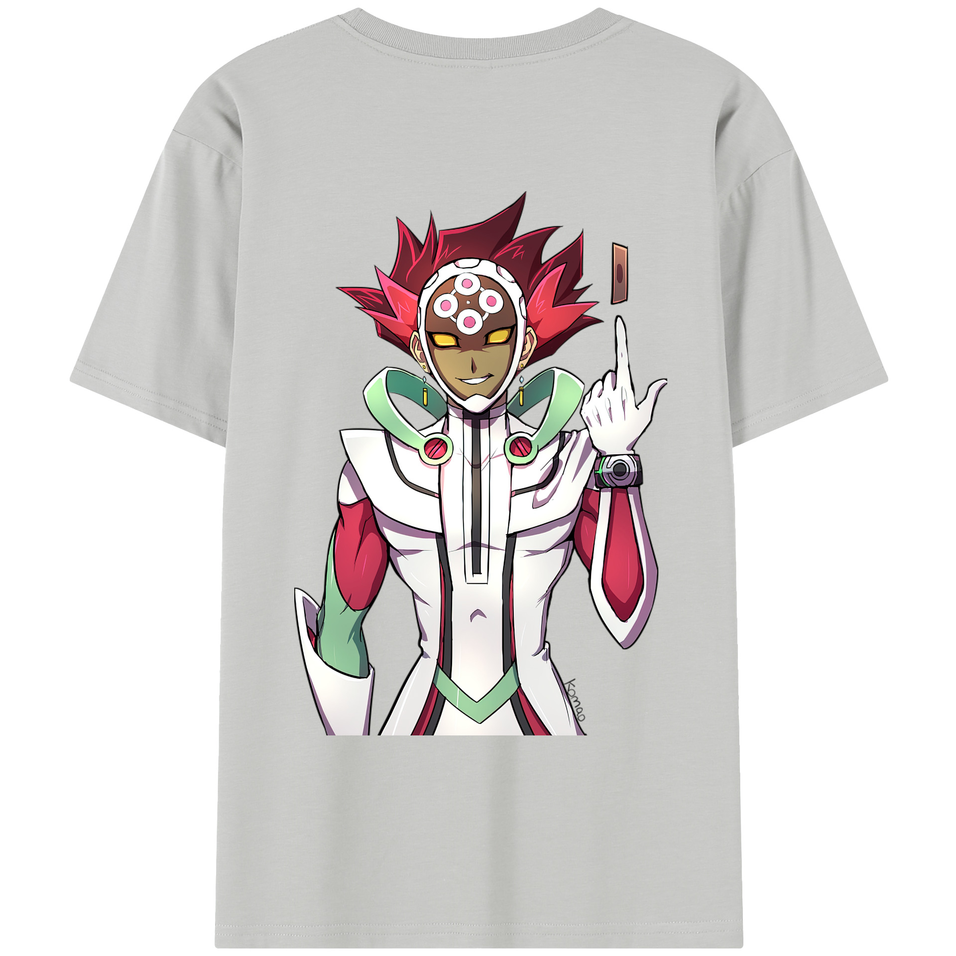 （画像用） 遊☆戯☆王 Yu-Gi-Oh! レディース半袖Tシャツ(バックプリント)