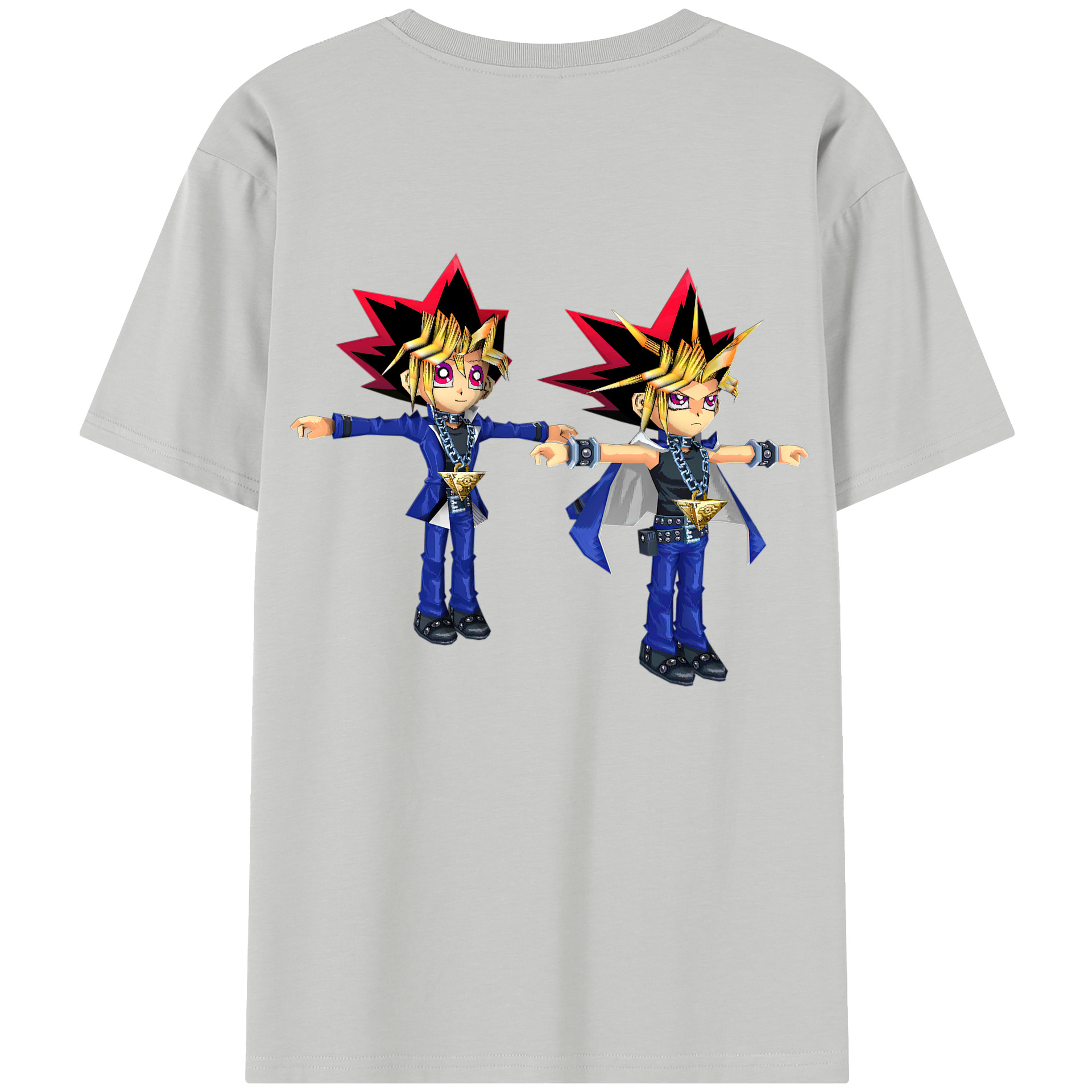 （画像用） 遊☆戯☆王 Yu-Gi-Oh! レディース半袖Tシャツ(バックプリント)
