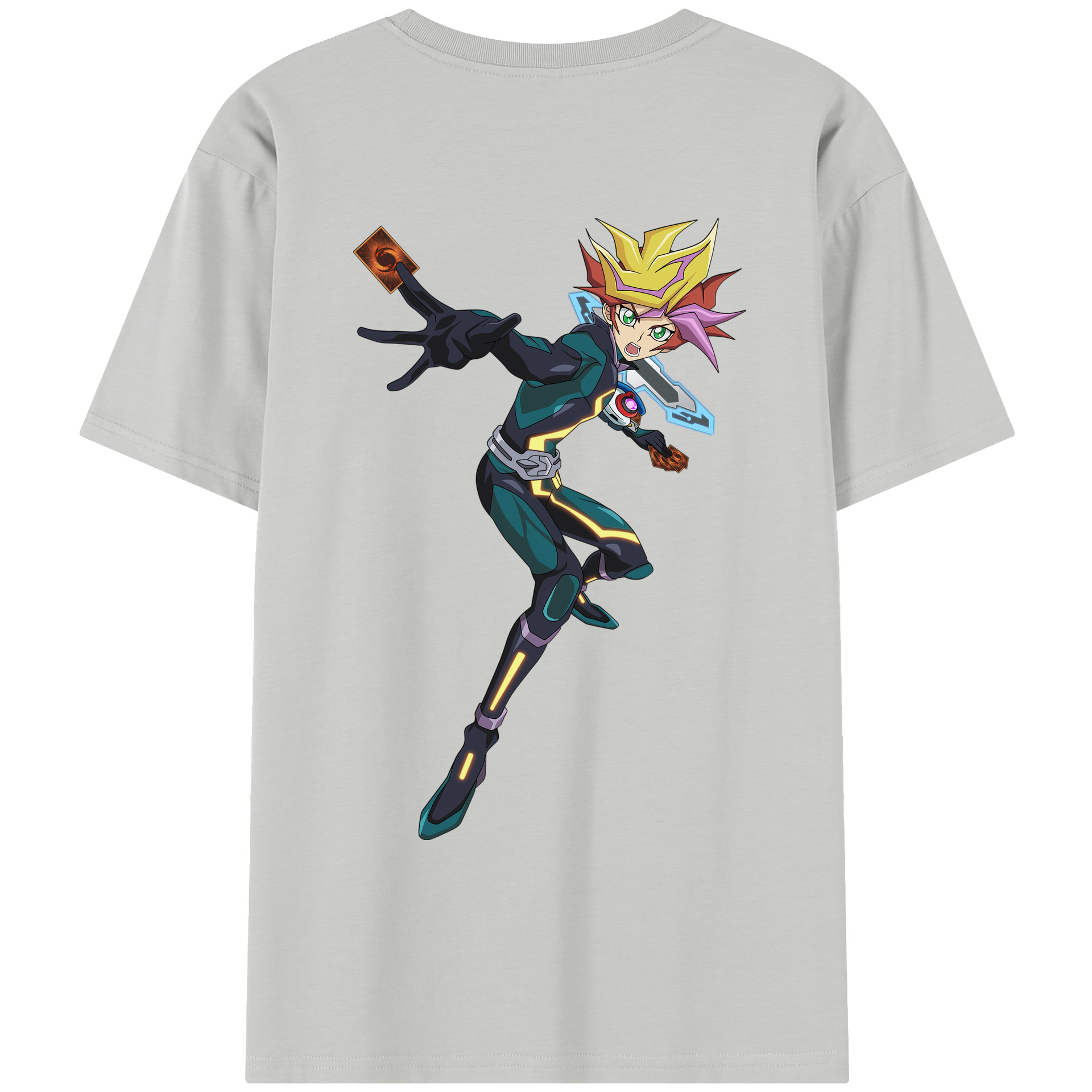 （画像用） 遊☆戯☆王 Yu-Gi-Oh! レディース半袖Tシャツ(バックプリント)