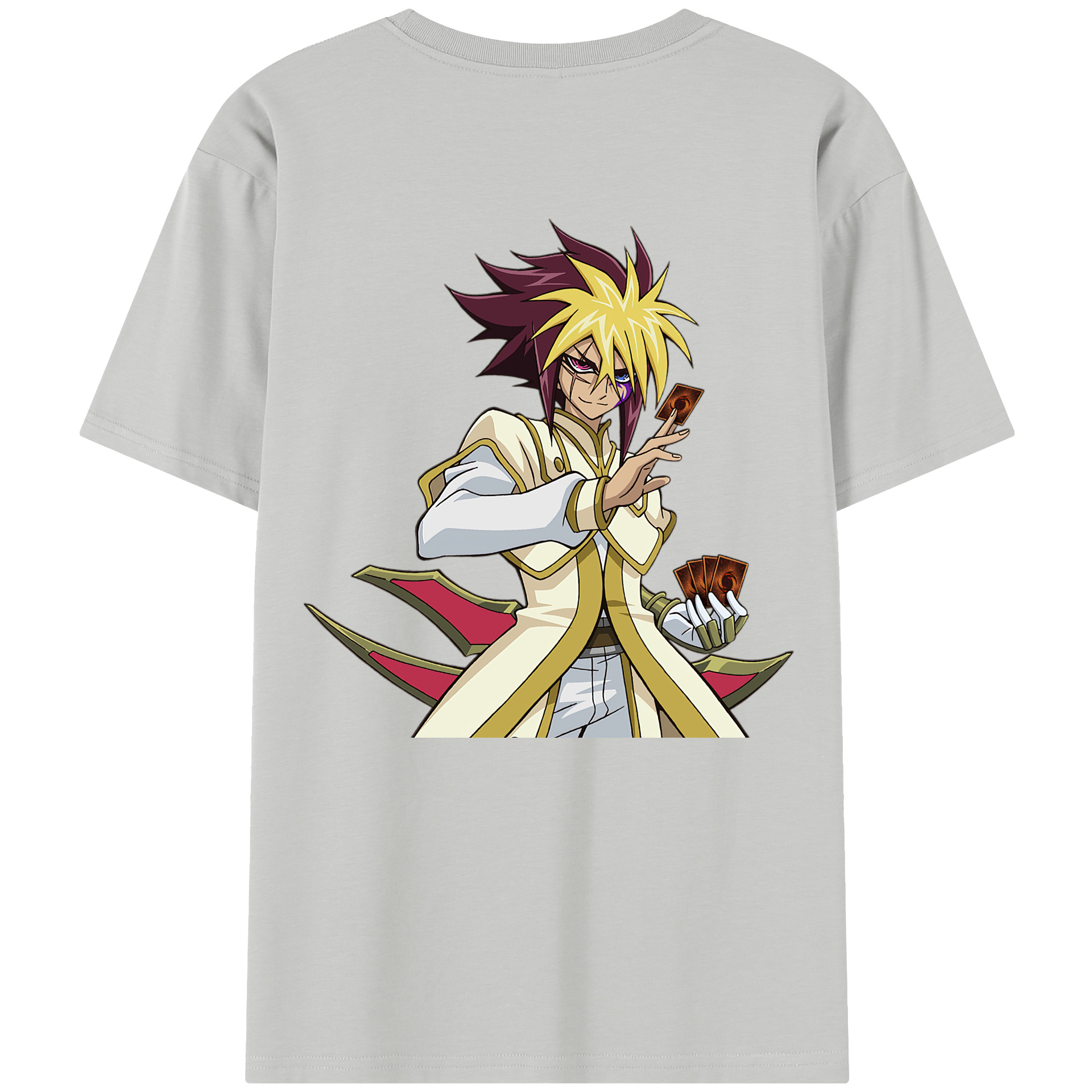 （画像用） 遊☆戯☆王 Yu-Gi-Oh! レディース半袖Tシャツ(バックプリント)