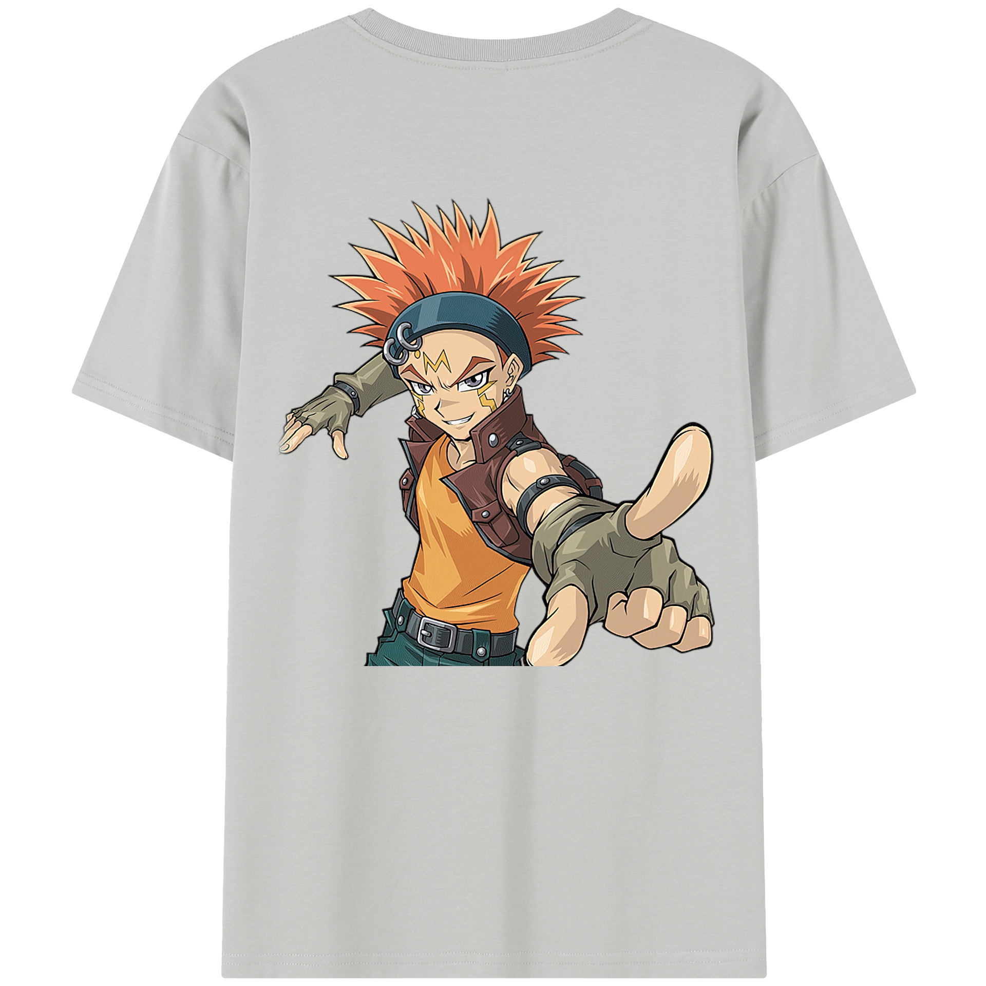 （画像用） 遊☆戯☆王 Yu-Gi-Oh! レディース半袖Tシャツ(バックプリント)
