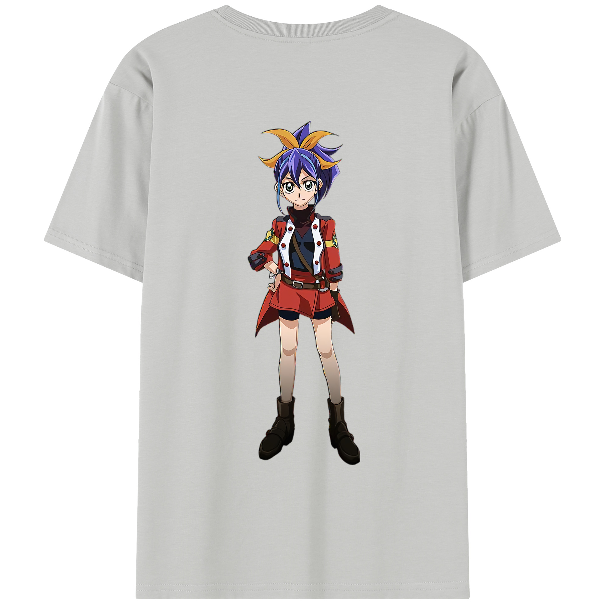 （画像用） 遊☆戯☆王 Yu-Gi-Oh! レディース半袖Tシャツ(バックプリント)