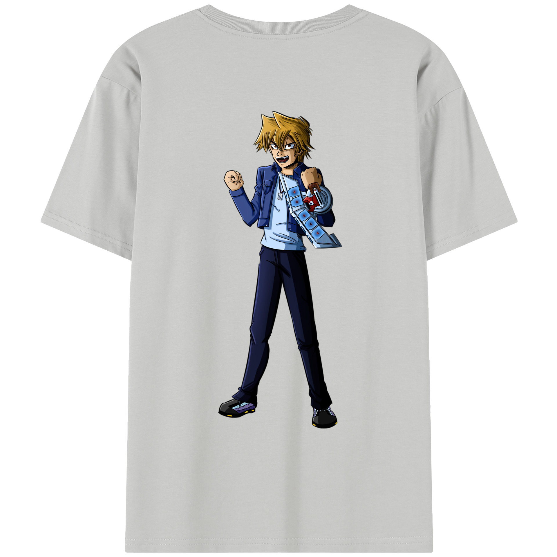 （画像用） 遊☆戯☆王 Yu-Gi-Oh! レディース半袖Tシャツ(バックプリント)