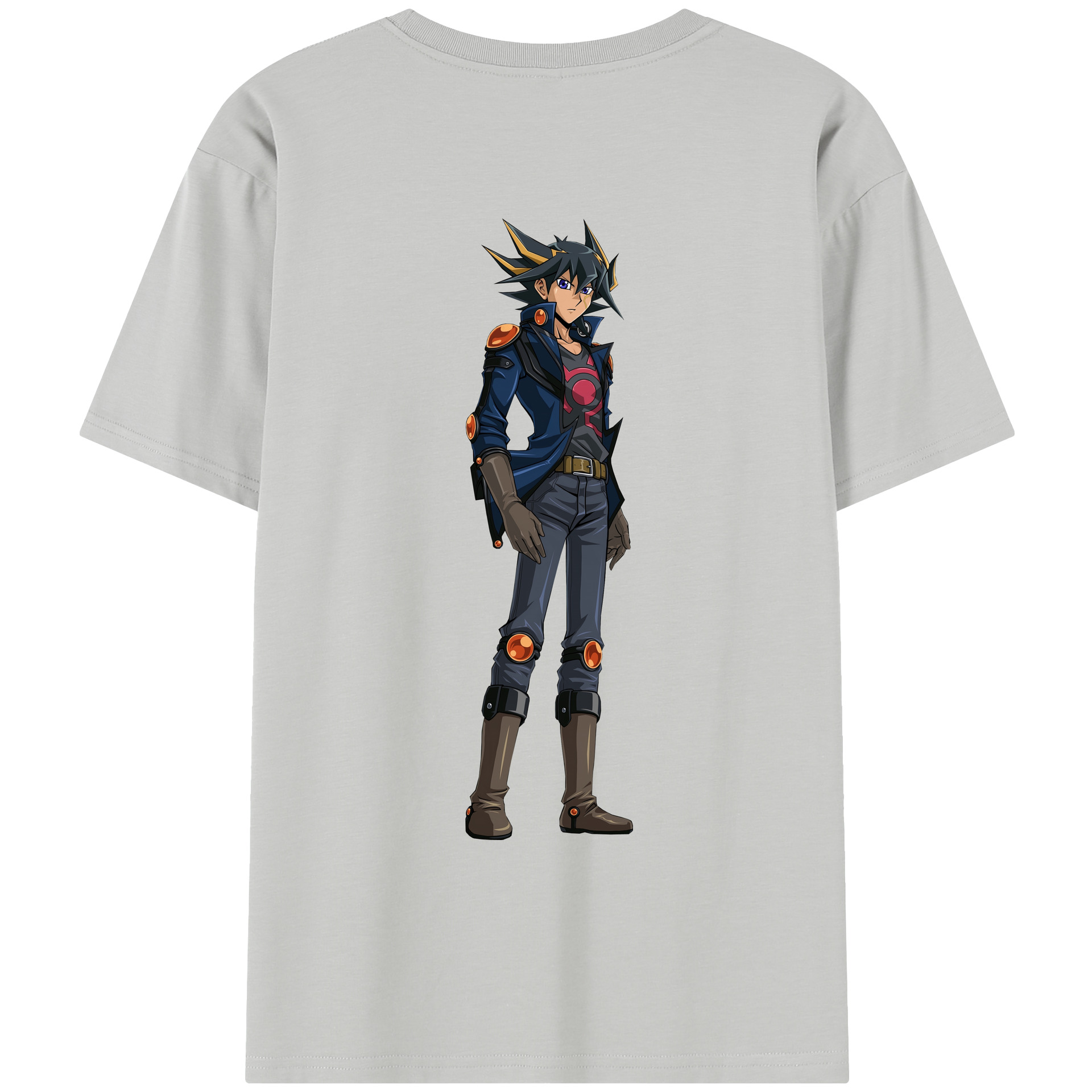 （画像用） 遊☆戯☆王 Yu-Gi-Oh! レディース半袖Tシャツ(バックプリント)