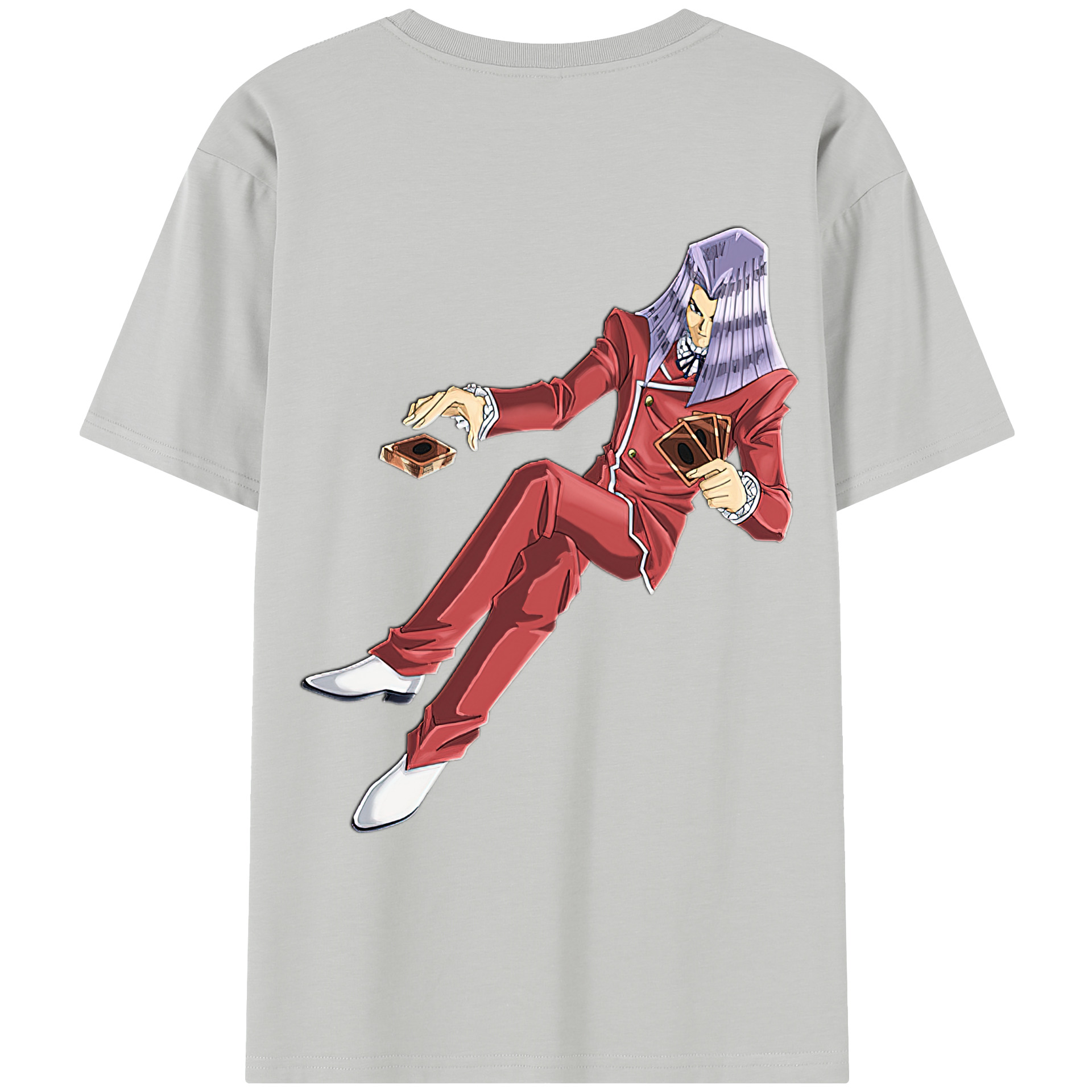 （画像用） 遊☆戯☆王 Yu-Gi-Oh! レディース半袖Tシャツ(バックプリント)
