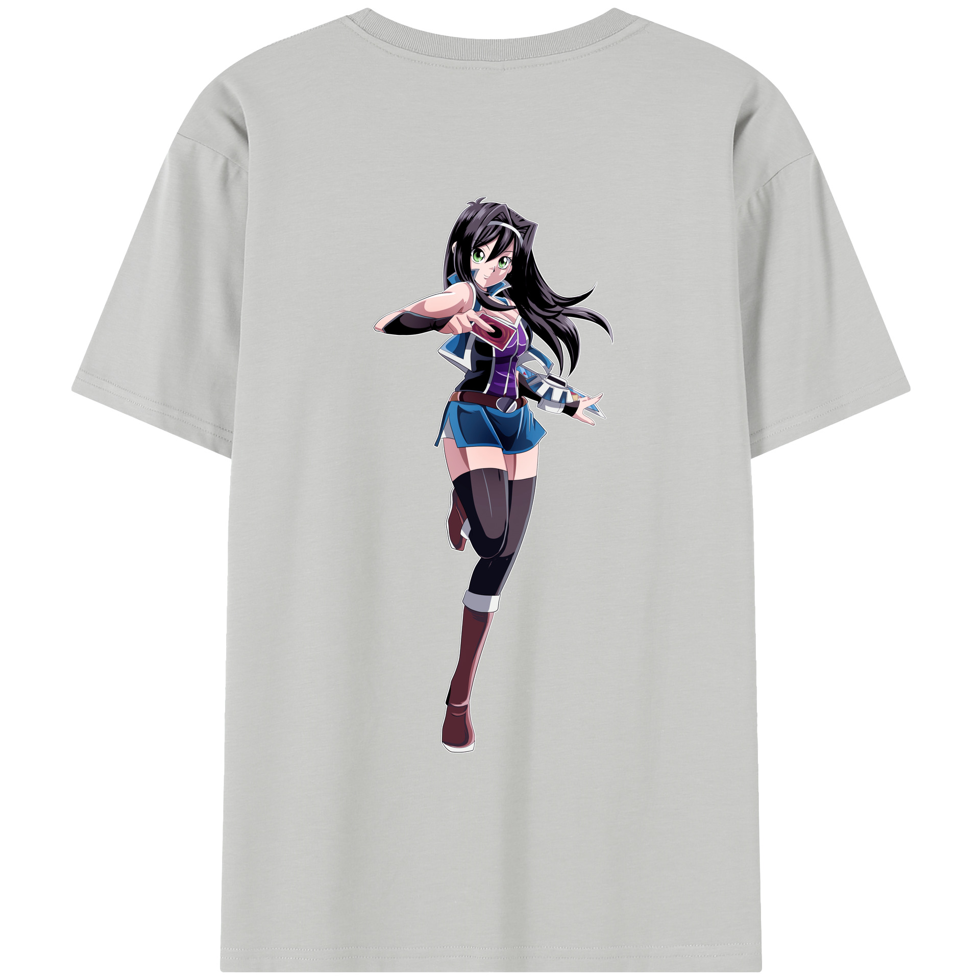 （画像用） 遊☆戯☆王 Yu-Gi-Oh! レディース半袖Tシャツ(バックプリント)