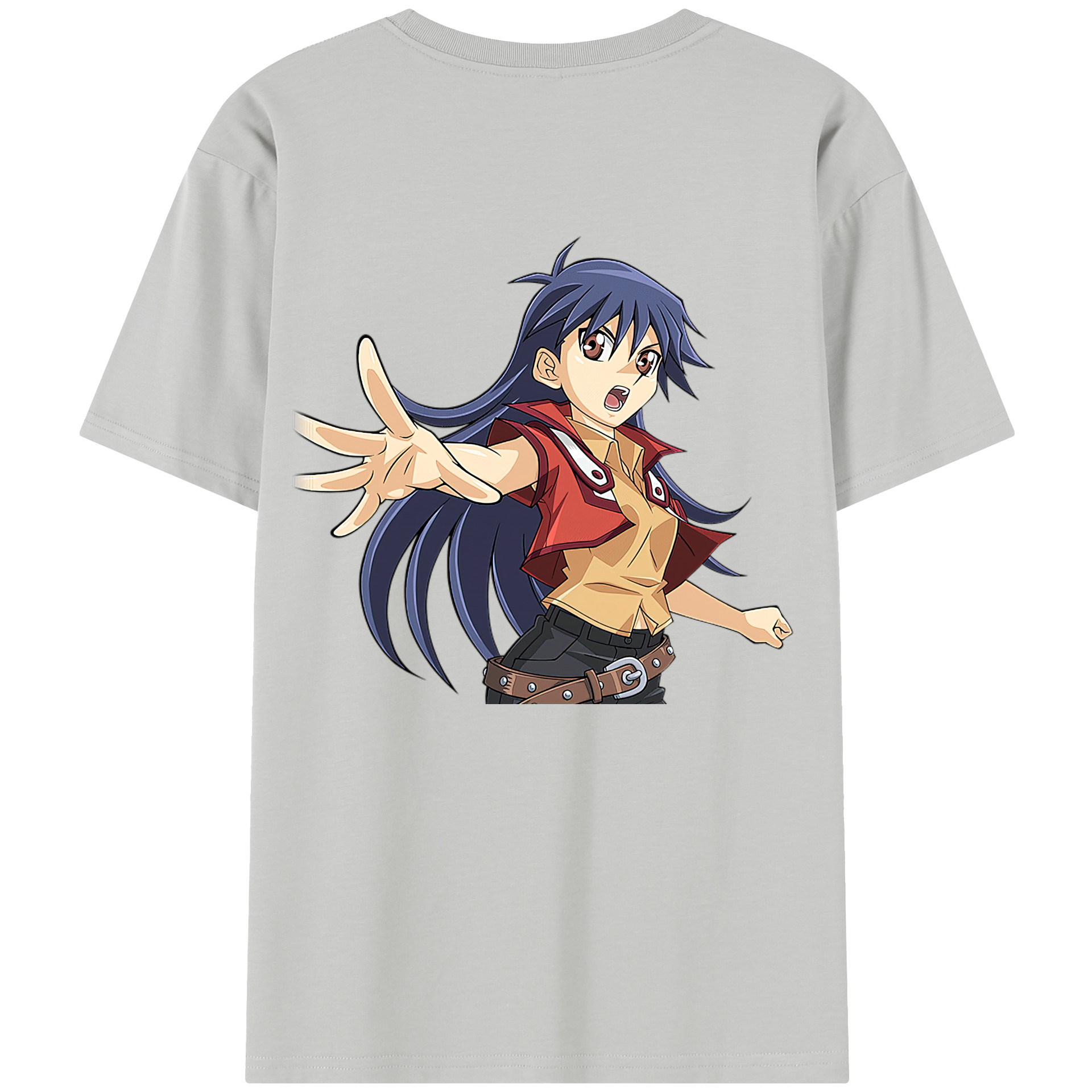 （画像用） 遊☆戯☆王 Yu-Gi-Oh! レディース半袖Tシャツ(バックプリント)