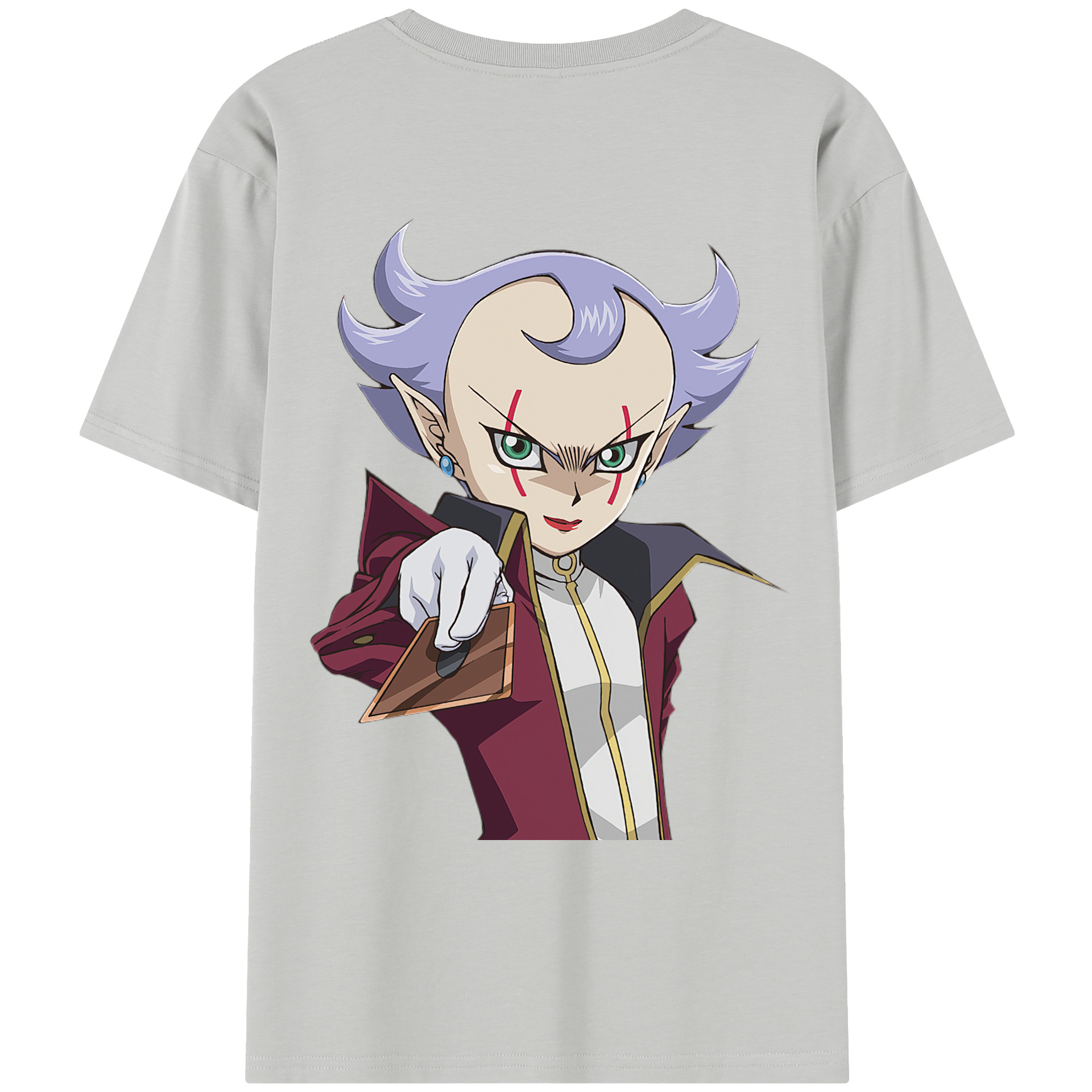 （画像用） 遊☆戯☆王 Yu-Gi-Oh! レディース半袖Tシャツ(バックプリント)