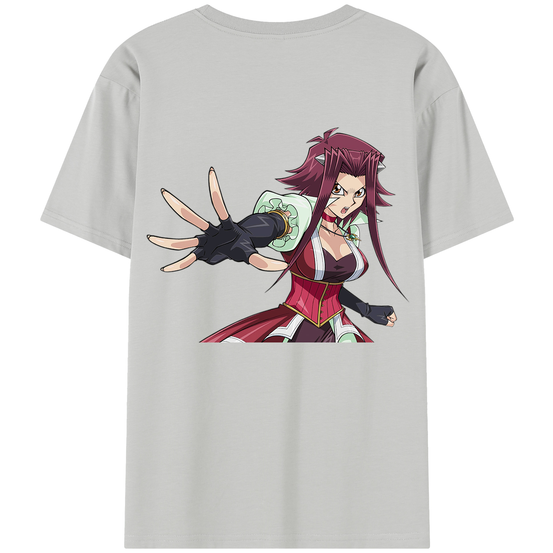 （画像用） 遊☆戯☆王 Yu-Gi-Oh! レディース半袖Tシャツ(バックプリント)