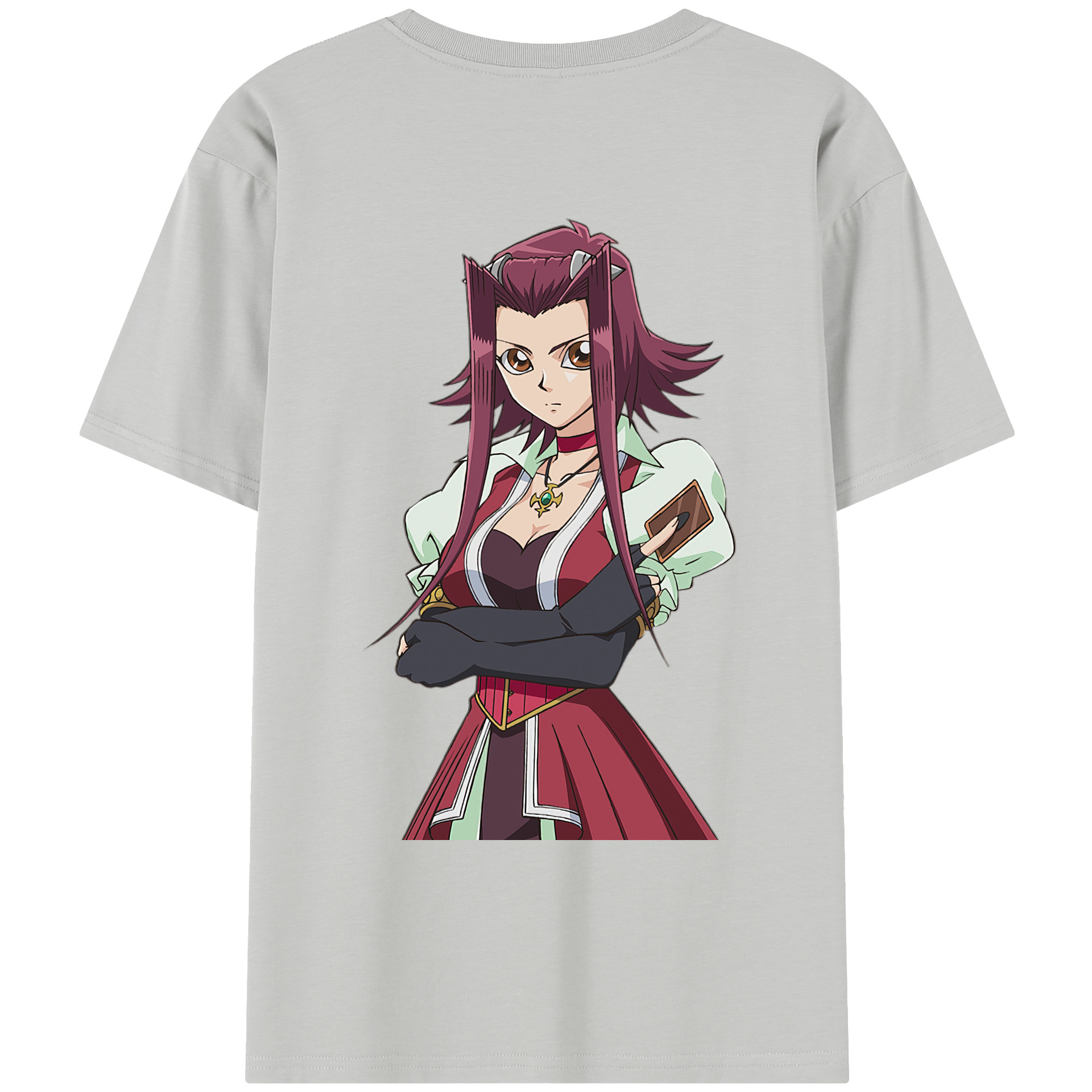 （画像用） 遊☆戯☆王 Yu-Gi-Oh! レディース半袖Tシャツ(バックプリント)