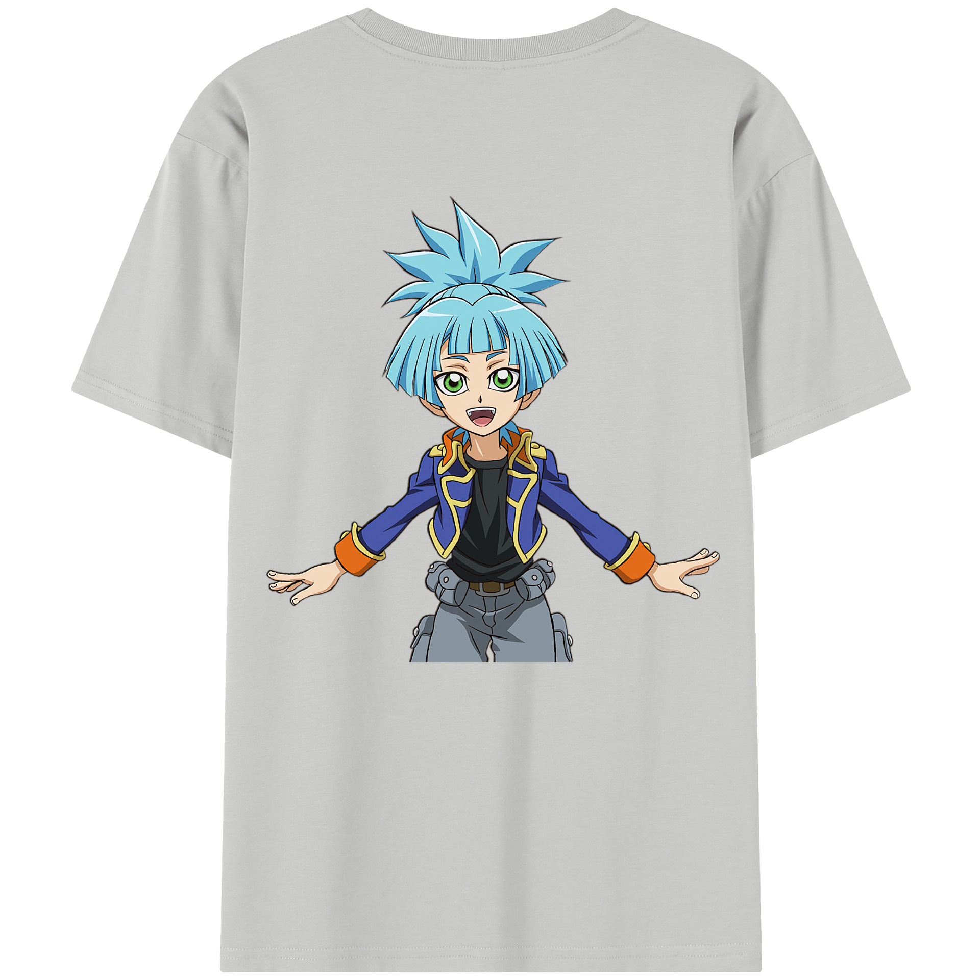 （画像用） 遊☆戯☆王 Yu-Gi-Oh! レディース半袖Tシャツ(バックプリント)