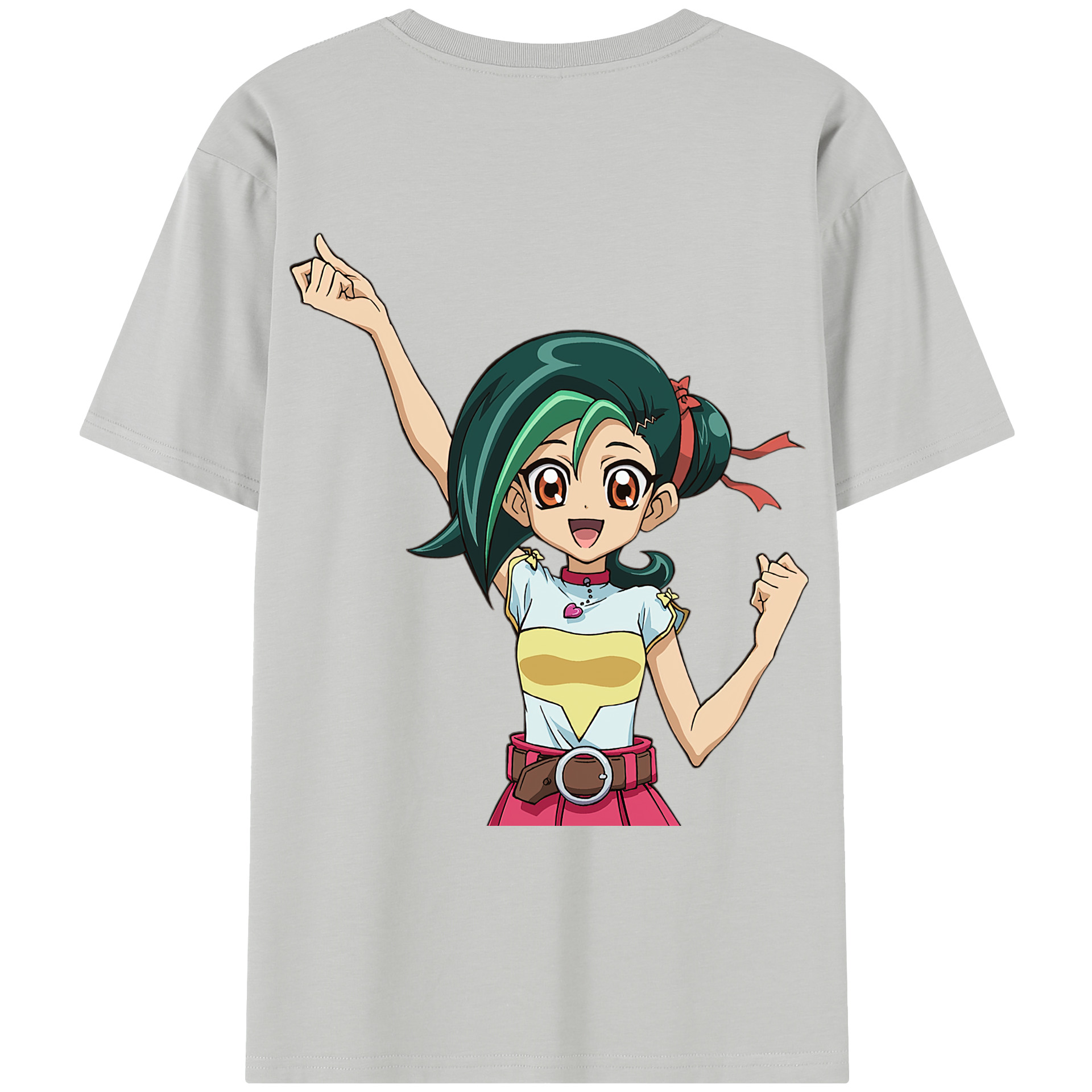 （画像用） 遊☆戯☆王 Yu-Gi-Oh! レディース半袖Tシャツ(バックプリント)