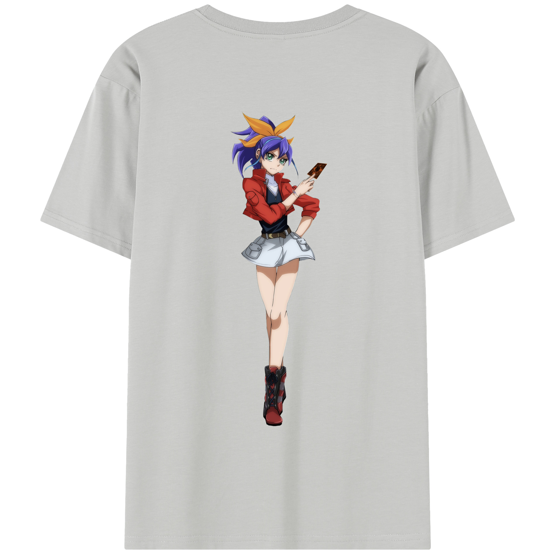 （画像用） 遊☆戯☆王 Yu-Gi-Oh! レディース半袖Tシャツ(バックプリント)