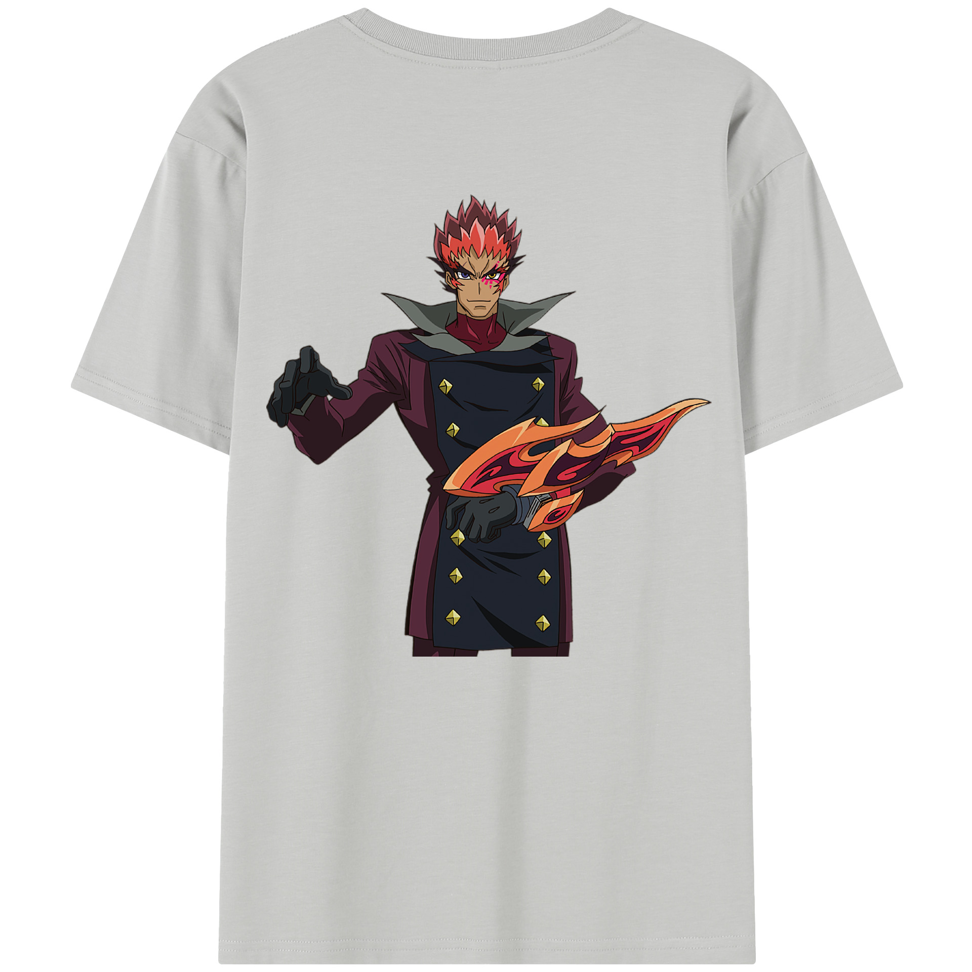 （画像用） 遊☆戯☆王 Yu-Gi-Oh! レディース半袖Tシャツ(バックプリント)