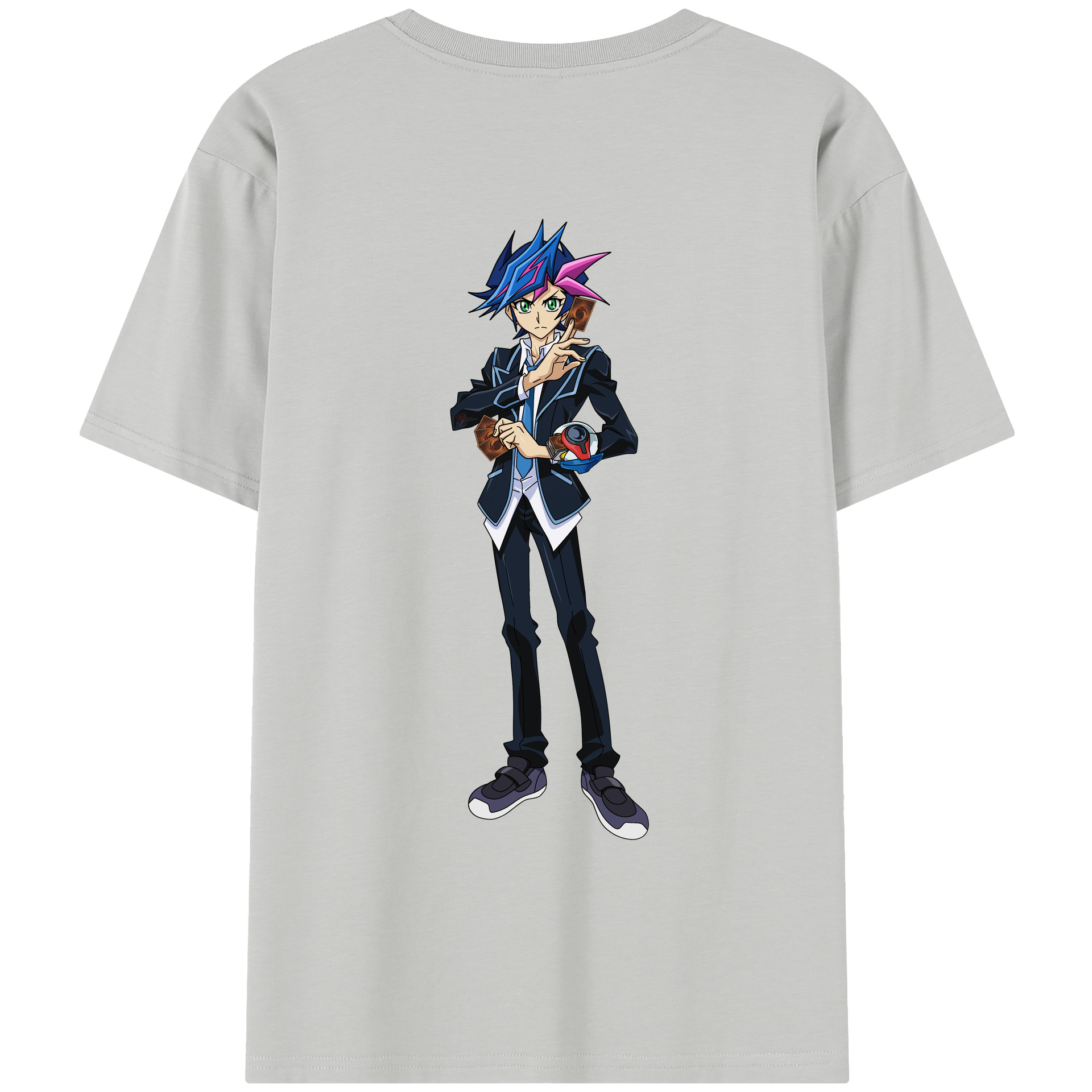 （画像用） 遊☆戯☆王 Yu-Gi-Oh! レディース半袖Tシャツ(バックプリント)
