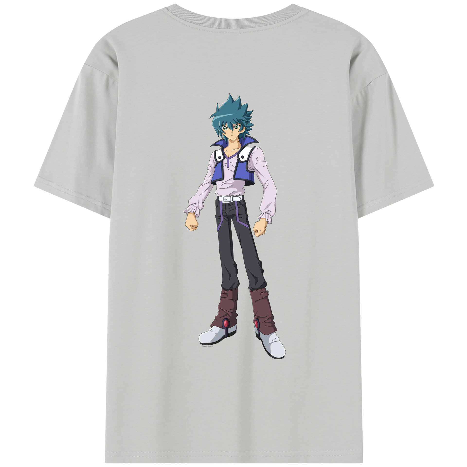 （画像用） 遊☆戯☆王 Yu-Gi-Oh! レディース半袖Tシャツ(バックプリント)