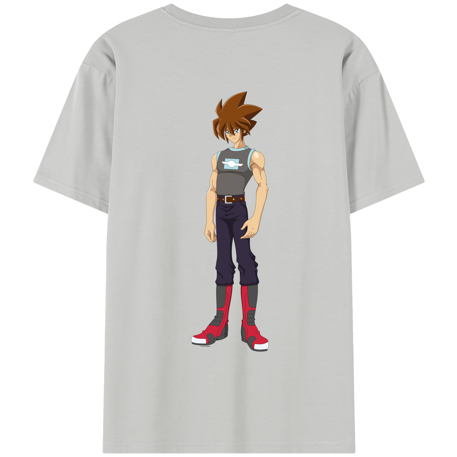 （画像用） 遊☆戯☆王 Yu-Gi-Oh! レディース半袖Tシャツ(バックプリント)