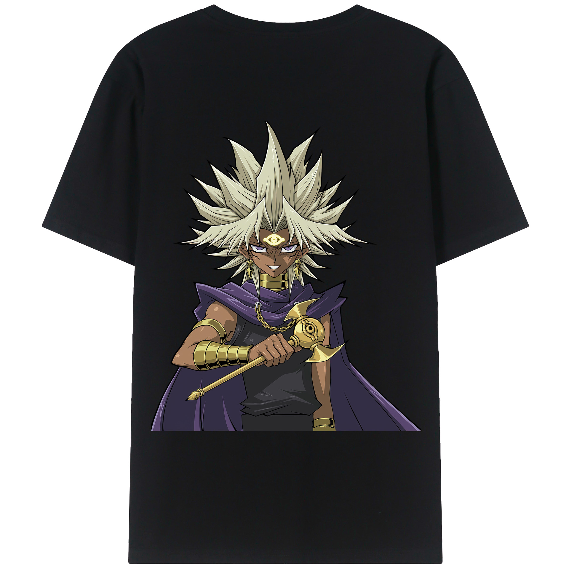 （画像用） 遊☆戯☆王 Yu-Gi-Oh! レディース半袖Tシャツ(バックプリント)