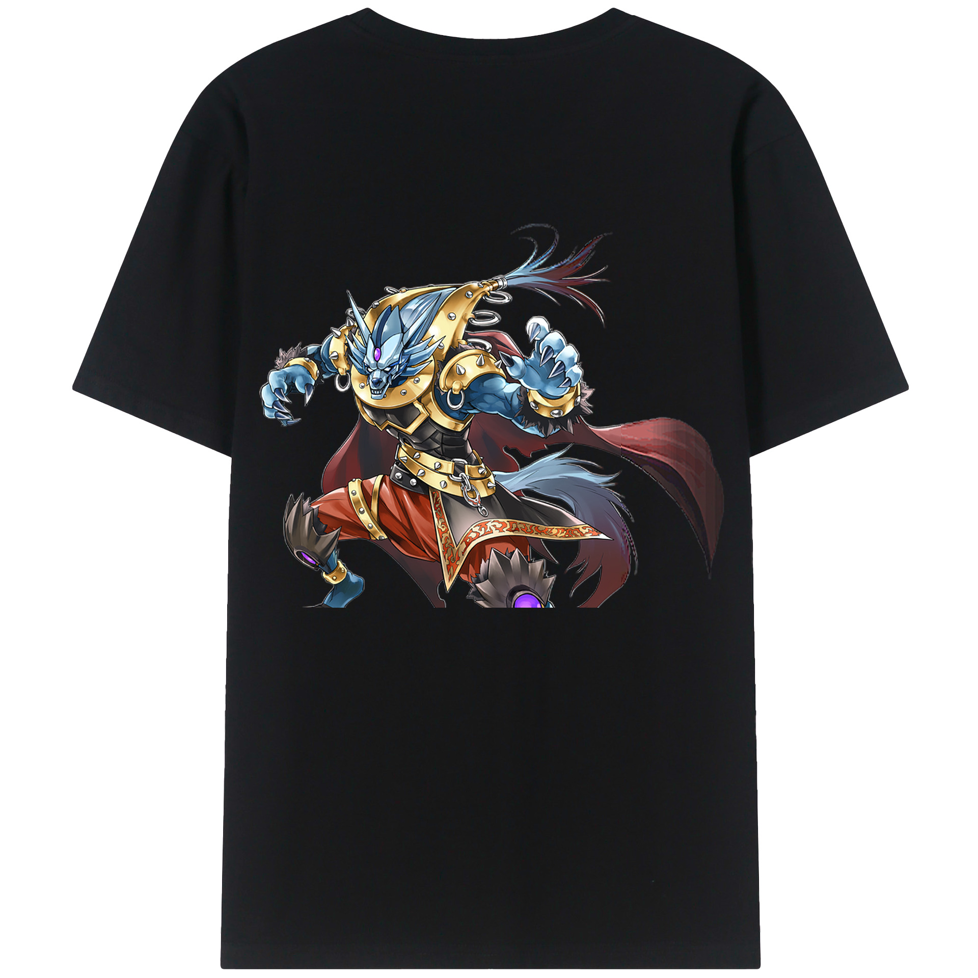 （画像用） 遊☆戯☆王 Yu-Gi-Oh! レディース半袖Tシャツ(バックプリント)