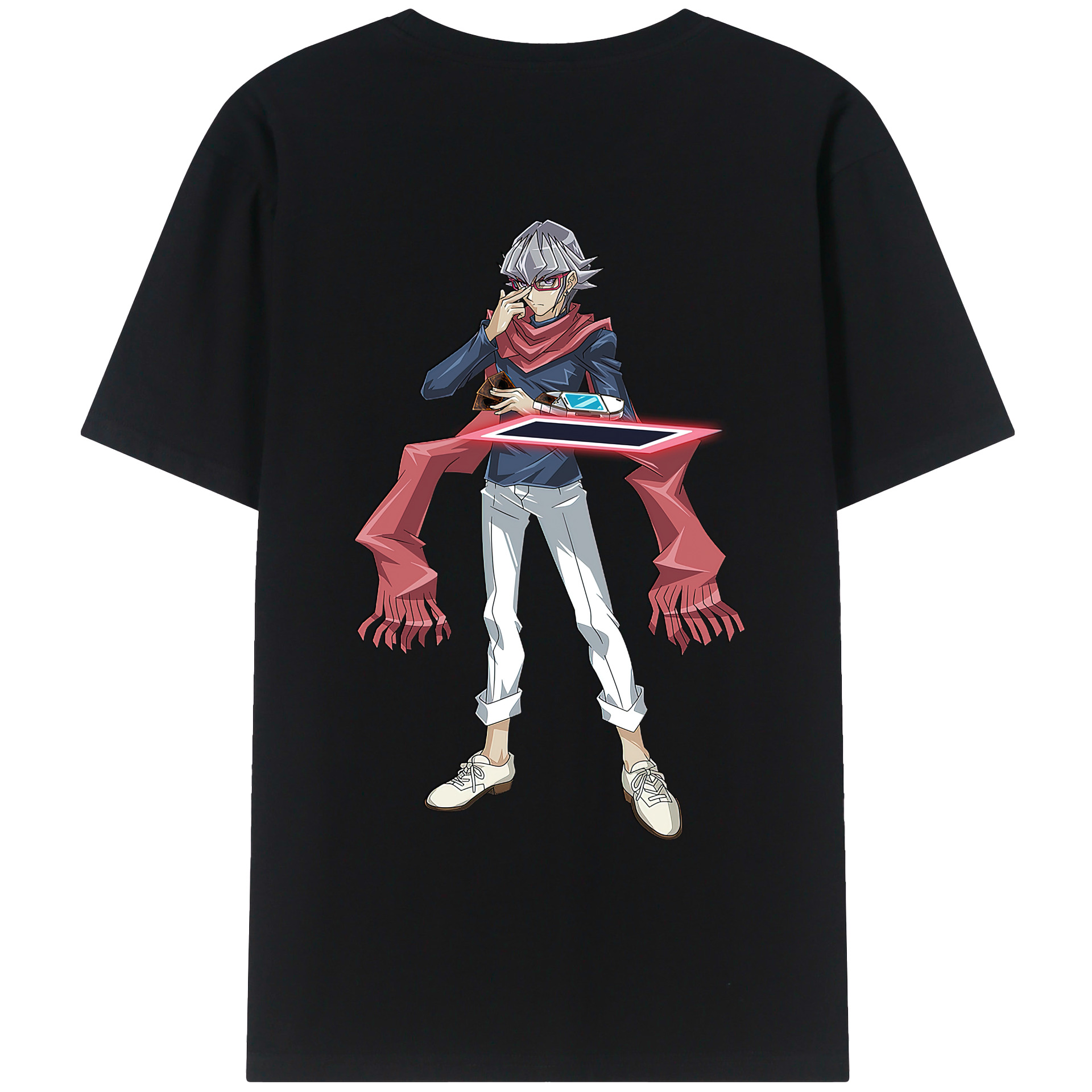 （画像用） 遊☆戯☆王 Yu-Gi-Oh! レディース半袖Tシャツ(バックプリント)