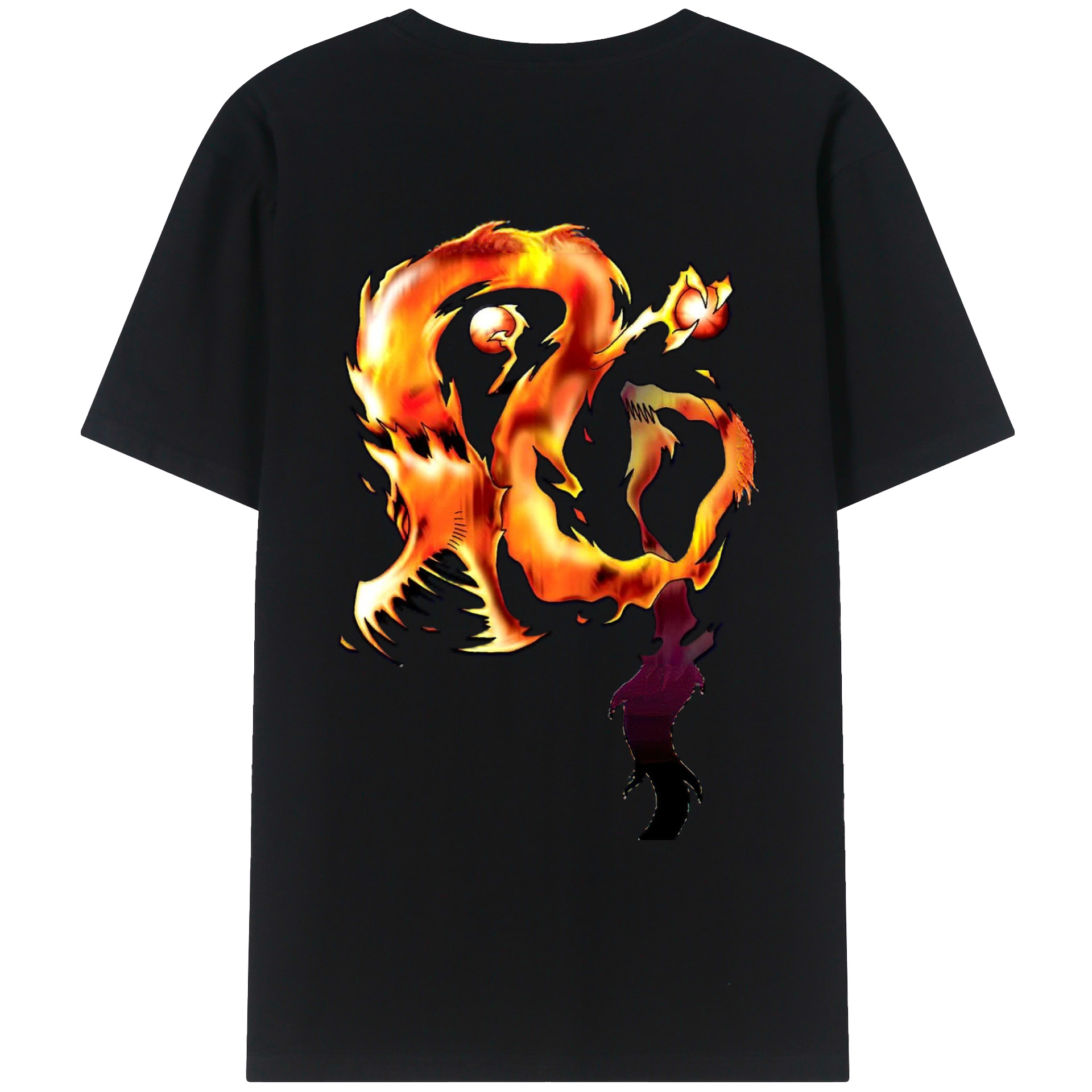 （画像用） 遊☆戯☆王 Yu-Gi-Oh! レディース半袖Tシャツ(バックプリント)