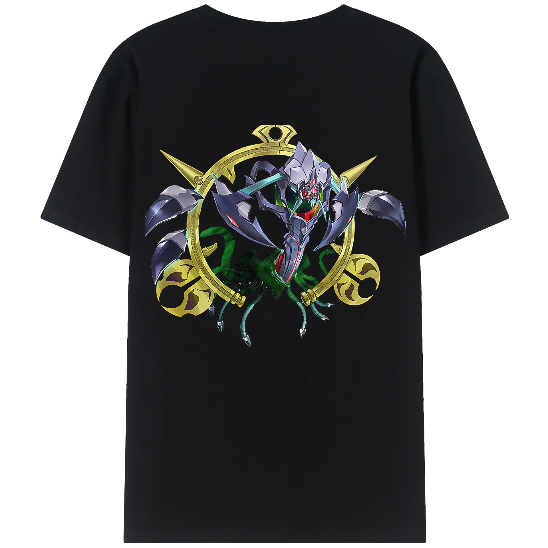 （画像用） 遊☆戯☆王 Yu-Gi-Oh! レディース半袖Tシャツ(バックプリント)