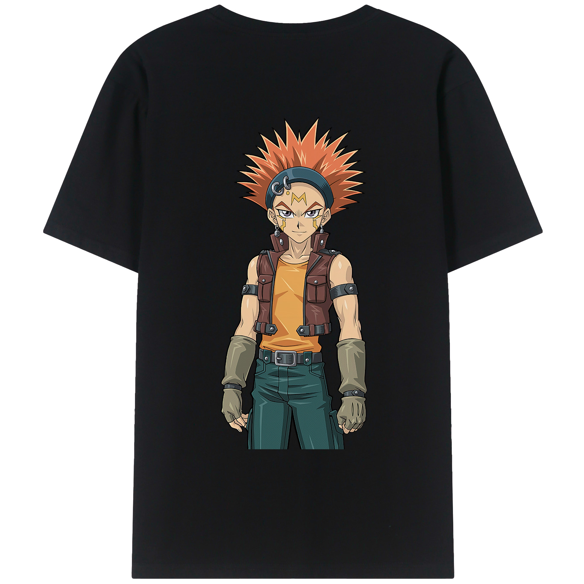 （画像用） 遊☆戯☆王 Yu-Gi-Oh! レディース半袖Tシャツ(バックプリント)