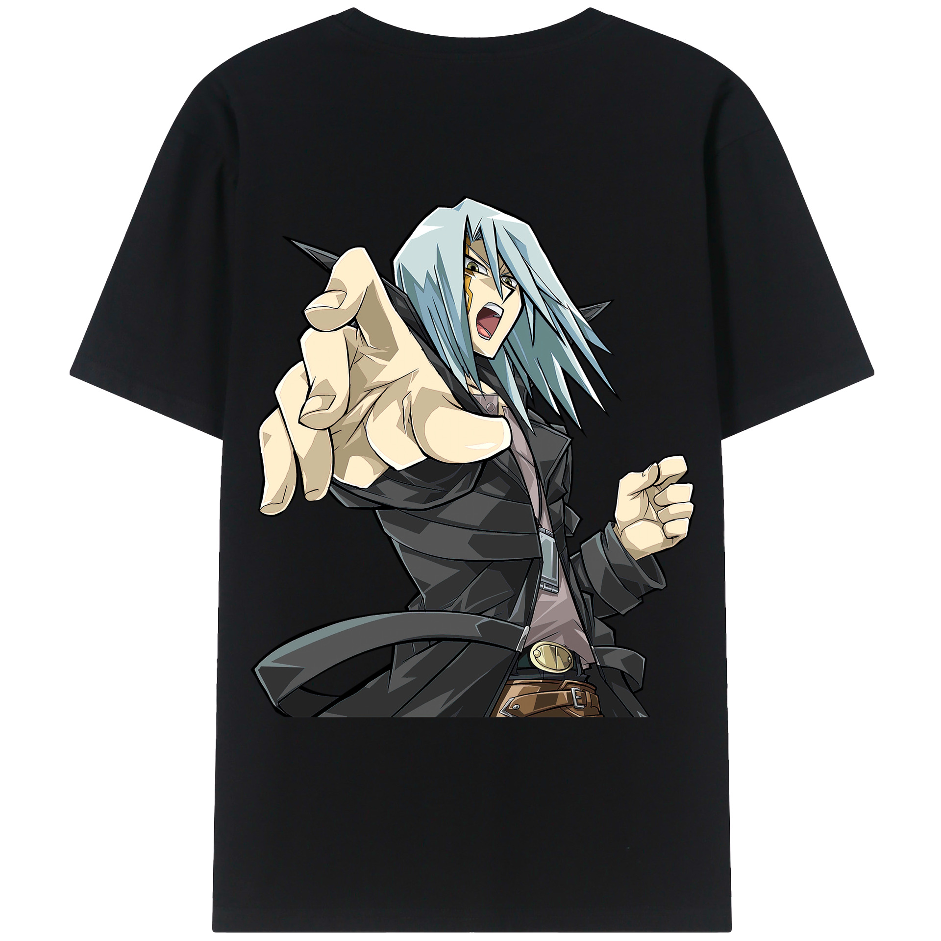 （画像用） 遊☆戯☆王 Yu-Gi-Oh! レディース半袖Tシャツ(バックプリント)